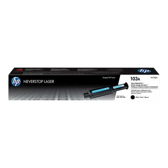 HP 103A Black Genuine Laser Toner Reload Kit