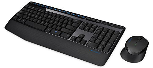 Logitech MK345 Wireless Keyboard and Mouse Combo Black