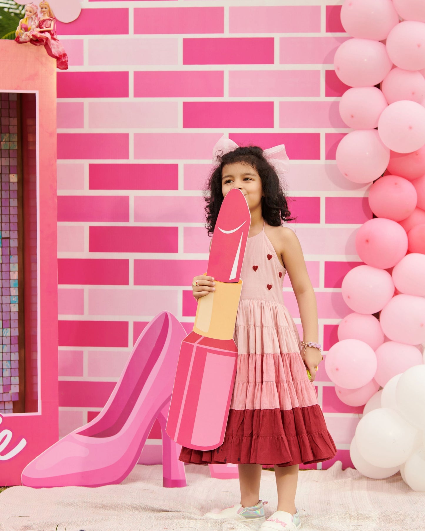 Elina Tier Cotton Dress My Store