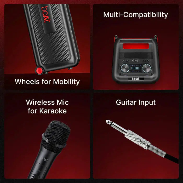 boAt New Launch PartyPal 600 Party Speaker (BOAT PARTYPAL 600) My Store