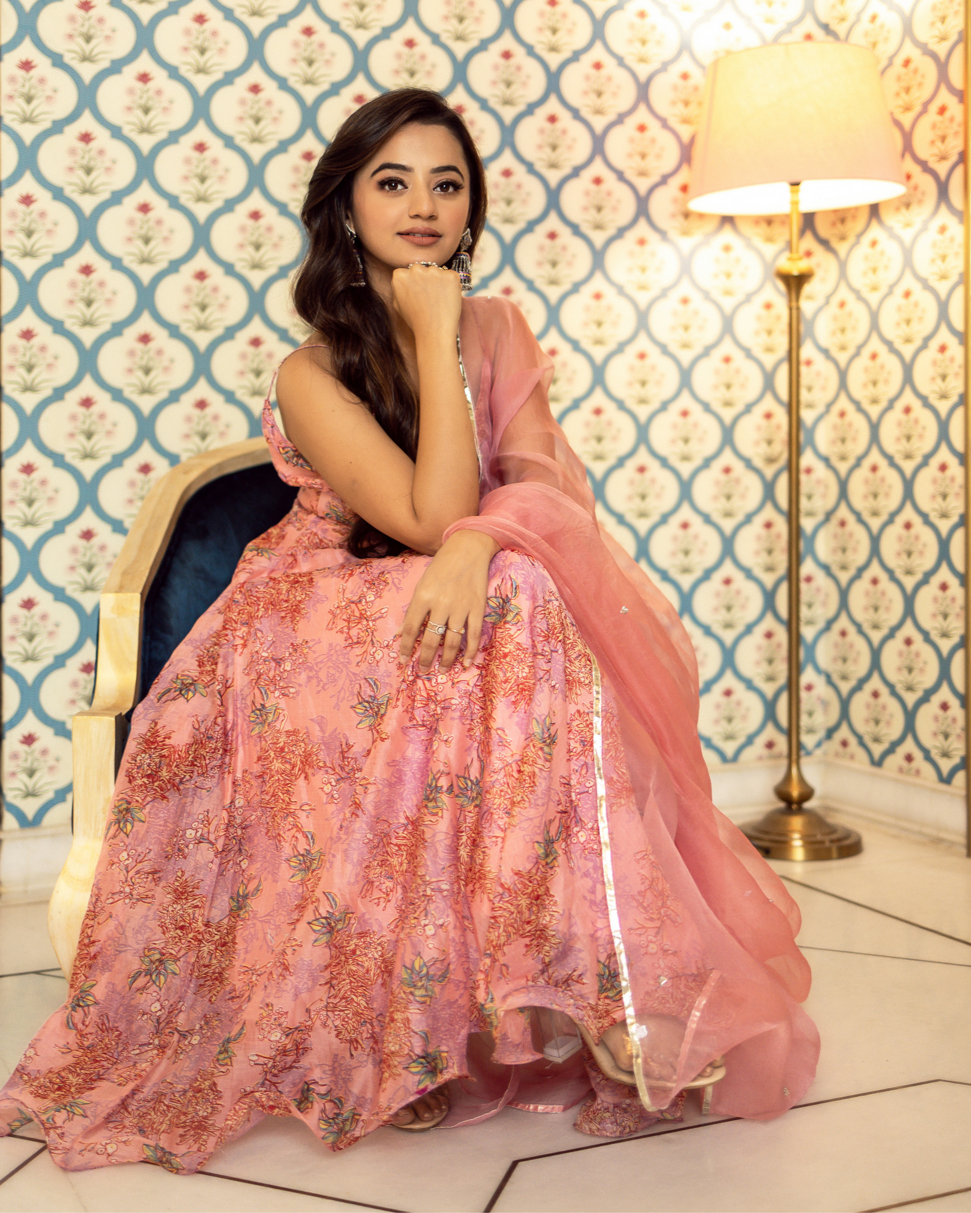 Kanwal Chanderi Suit Set My Store