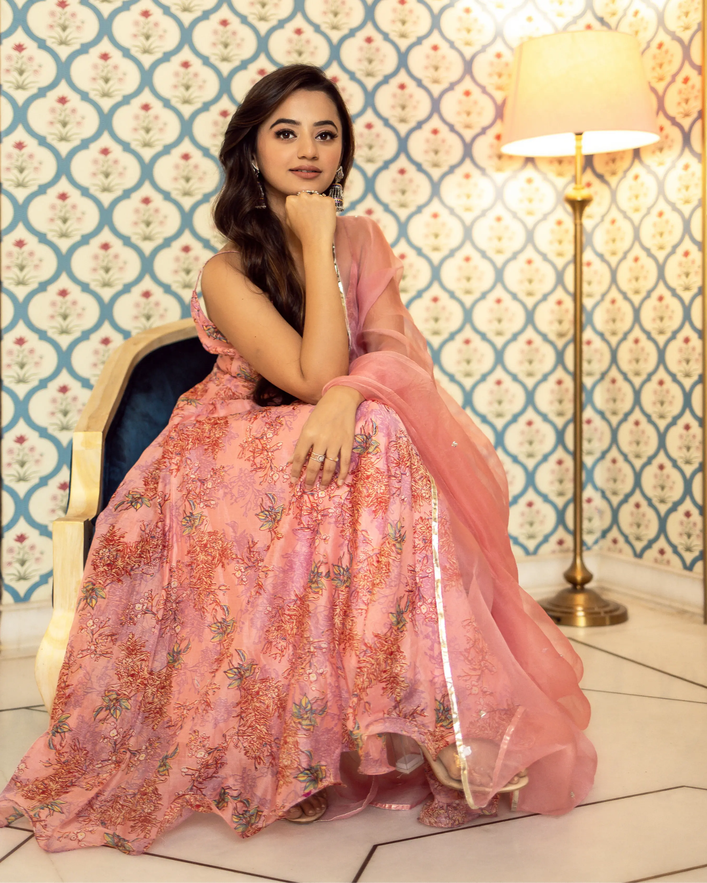 Kanwal Chanderi Suit Set My Store