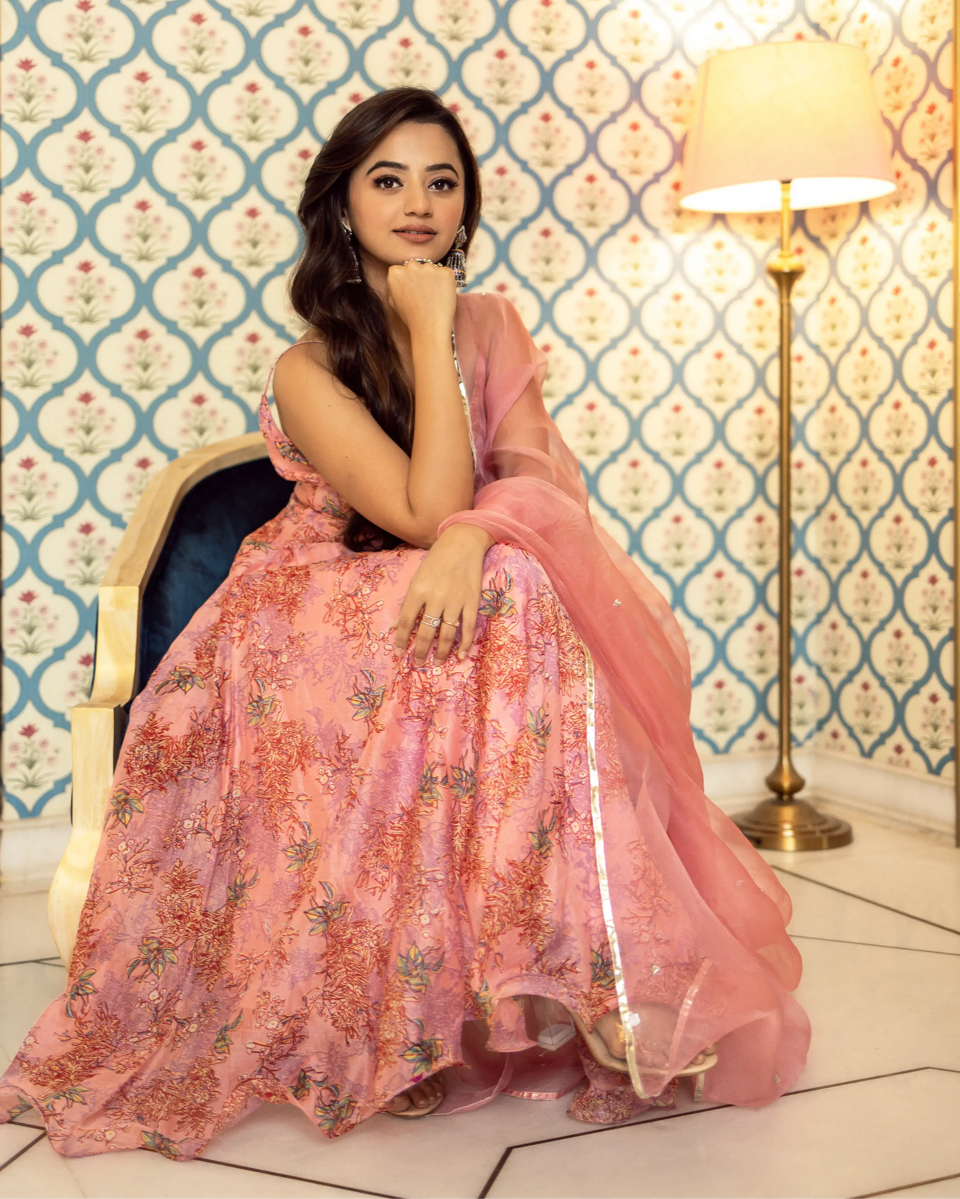 Kanwal Chanderi Suit Set My Store