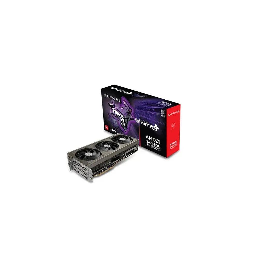Sapphire NITRO+ AMD Radeon RX 9070 16GB GDDR6 256-bit Graphics Card