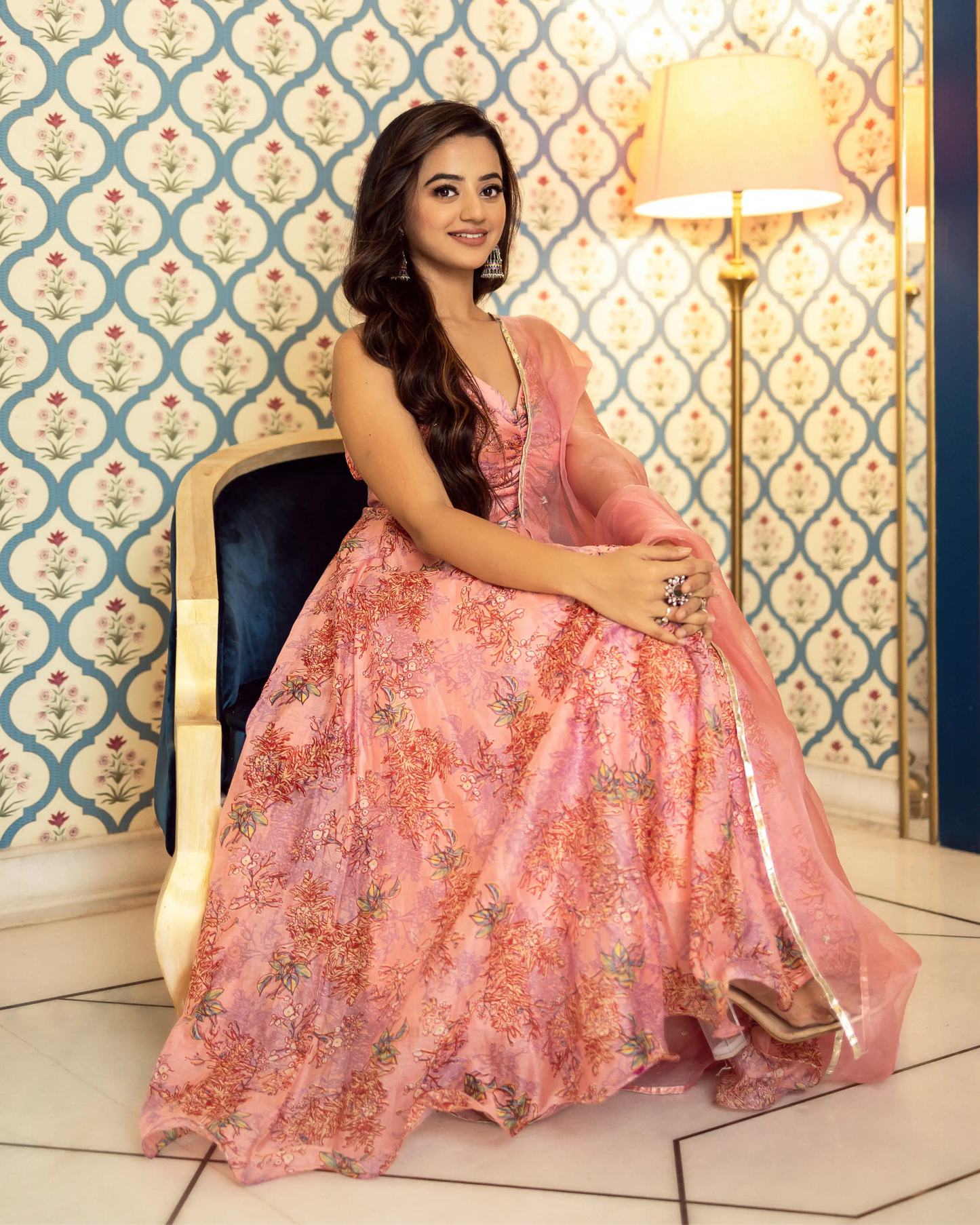 Kanwal Chanderi Suit Set My Store