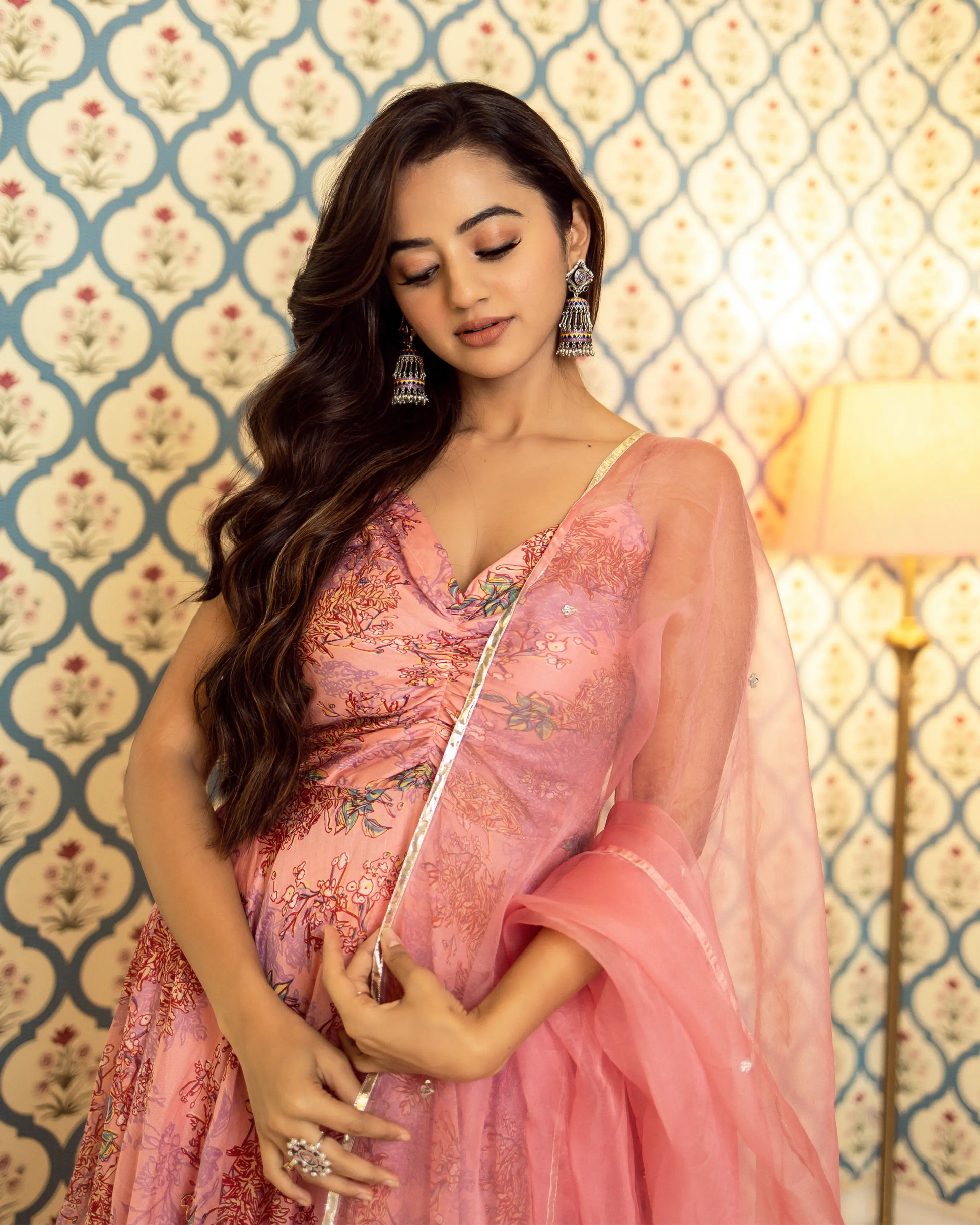 Kanwal Chanderi Suit Set My Store