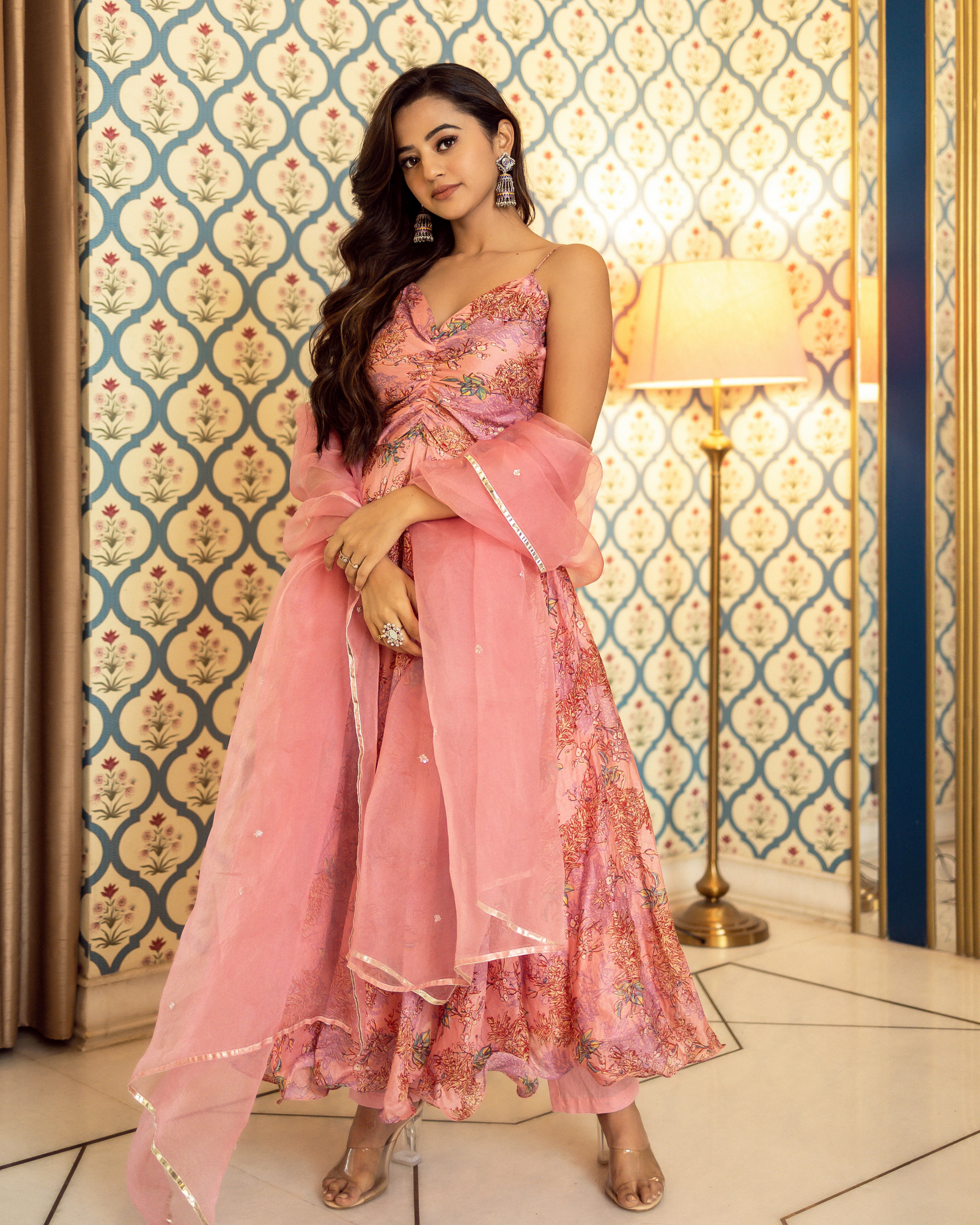 Kanwal Chanderi Suit Set My Store