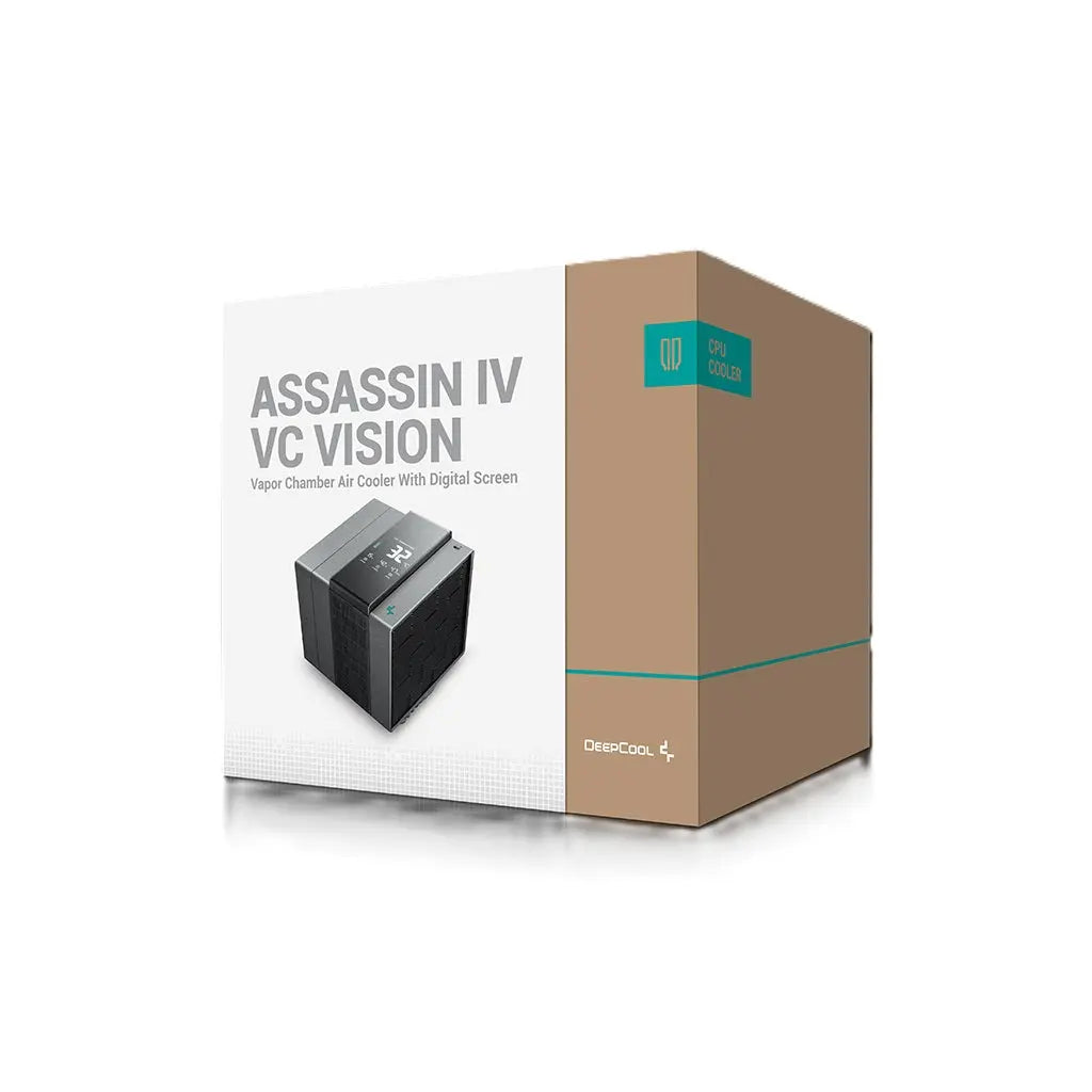 DeepCool ASSASSIN IV VC VISION with Digital Screen CPU Air Cooler