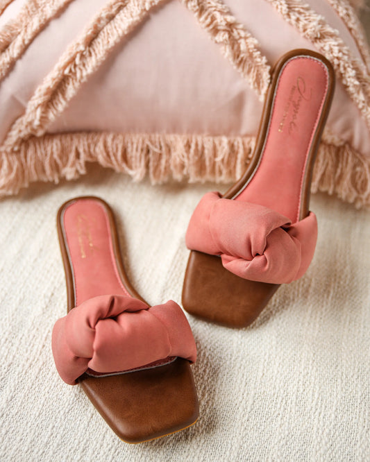 Teaberry Knoted Flats My Store