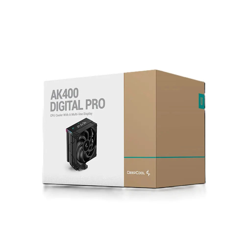 DeepCool AK400 Digital Pro 120mm Fan Single Tower RGB LED CPU Air Cooler