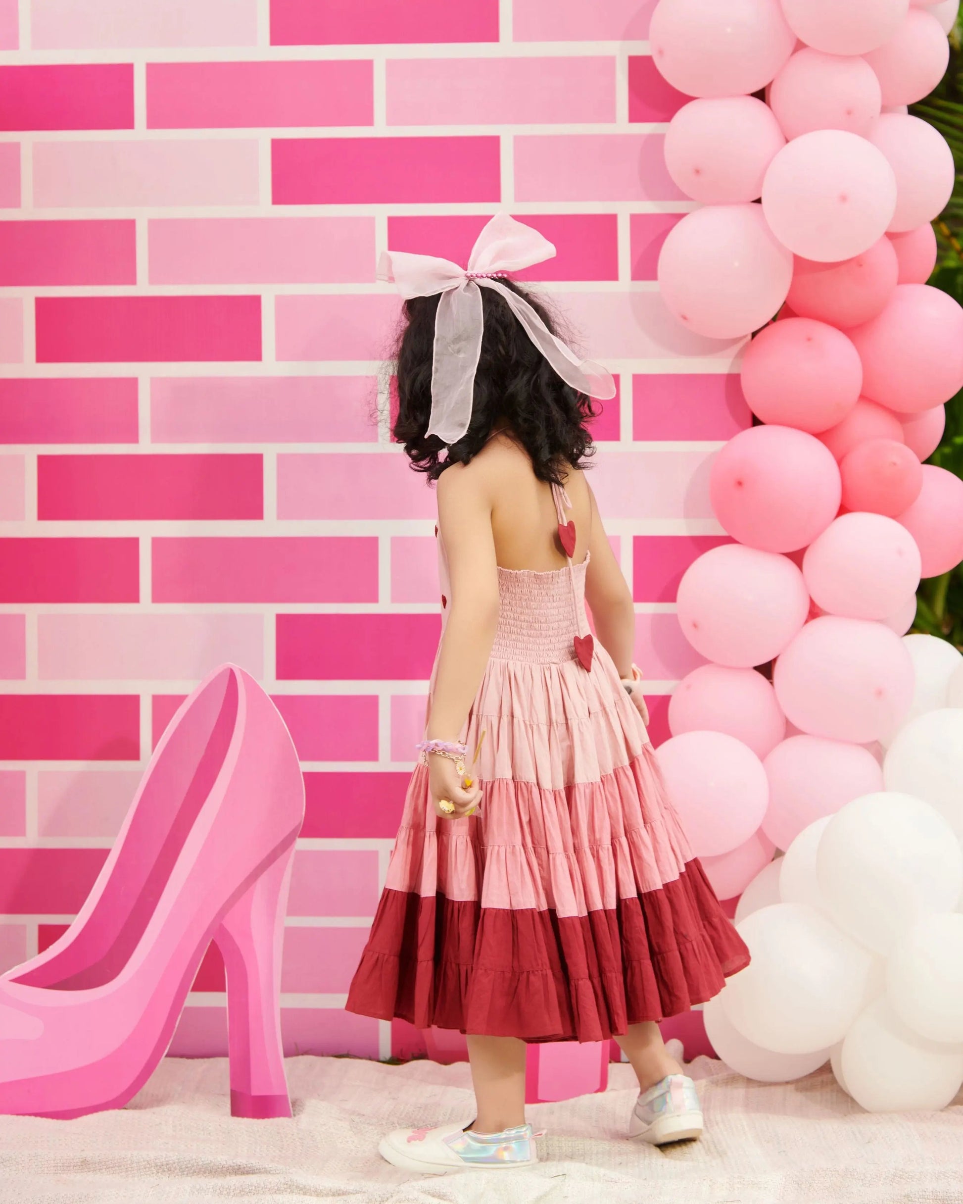 Elina Tier Cotton Dress My Store