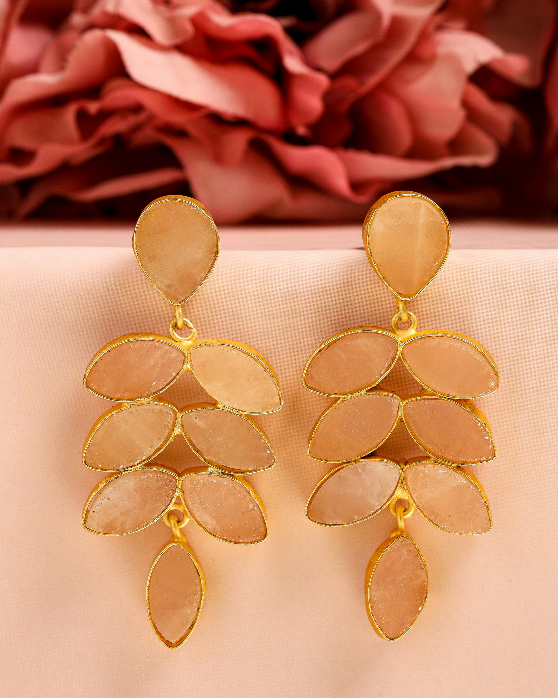 Evening Sand Handcrafted Earrings Quick Cart