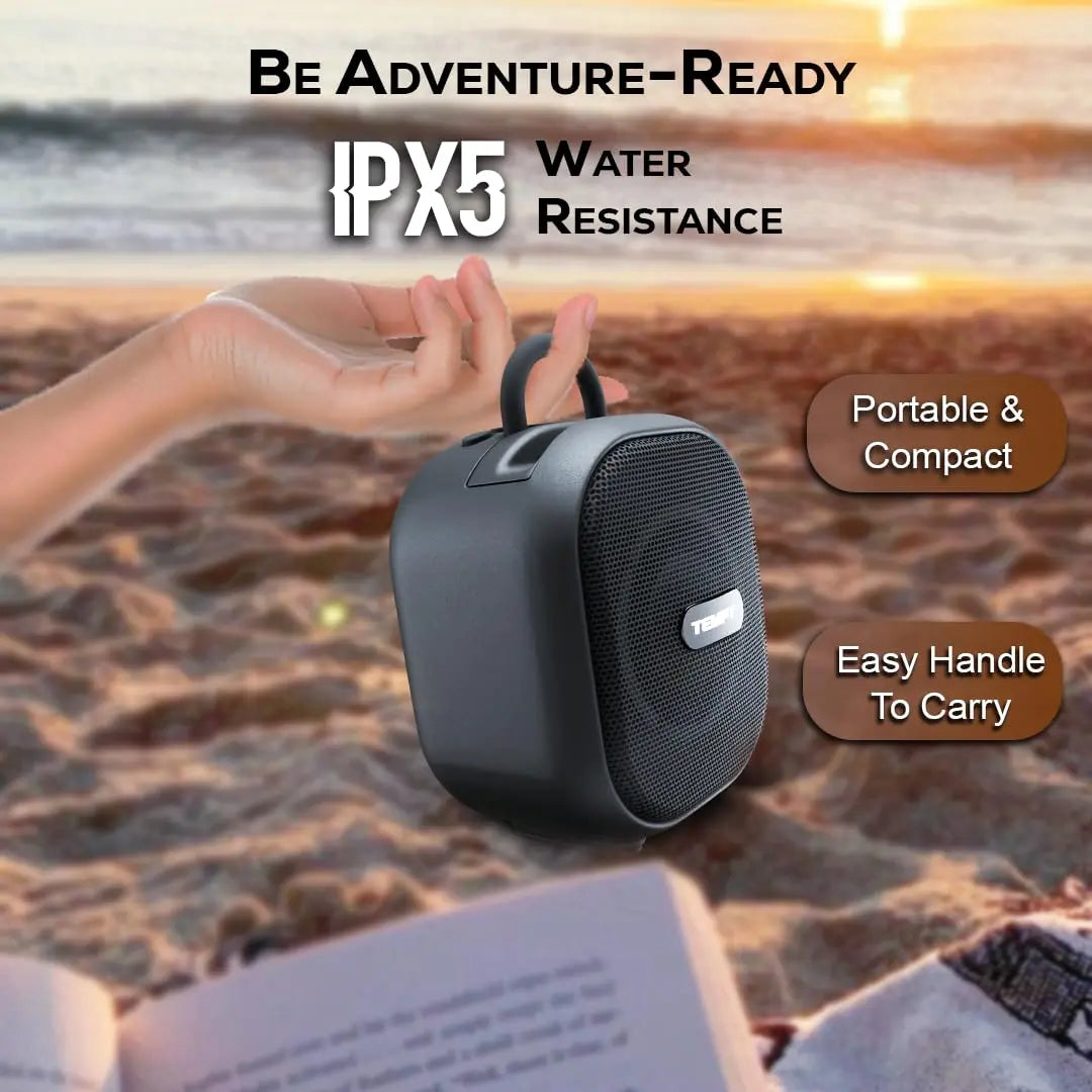 Tempt Rebel 12W Bluetooth Speaker Black