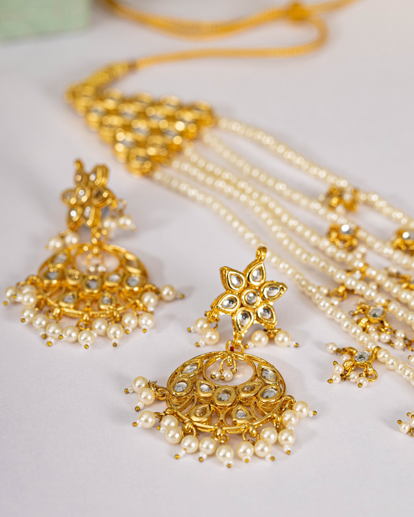 Pile Of Pearls Handcrafted Necklace Quick Cart