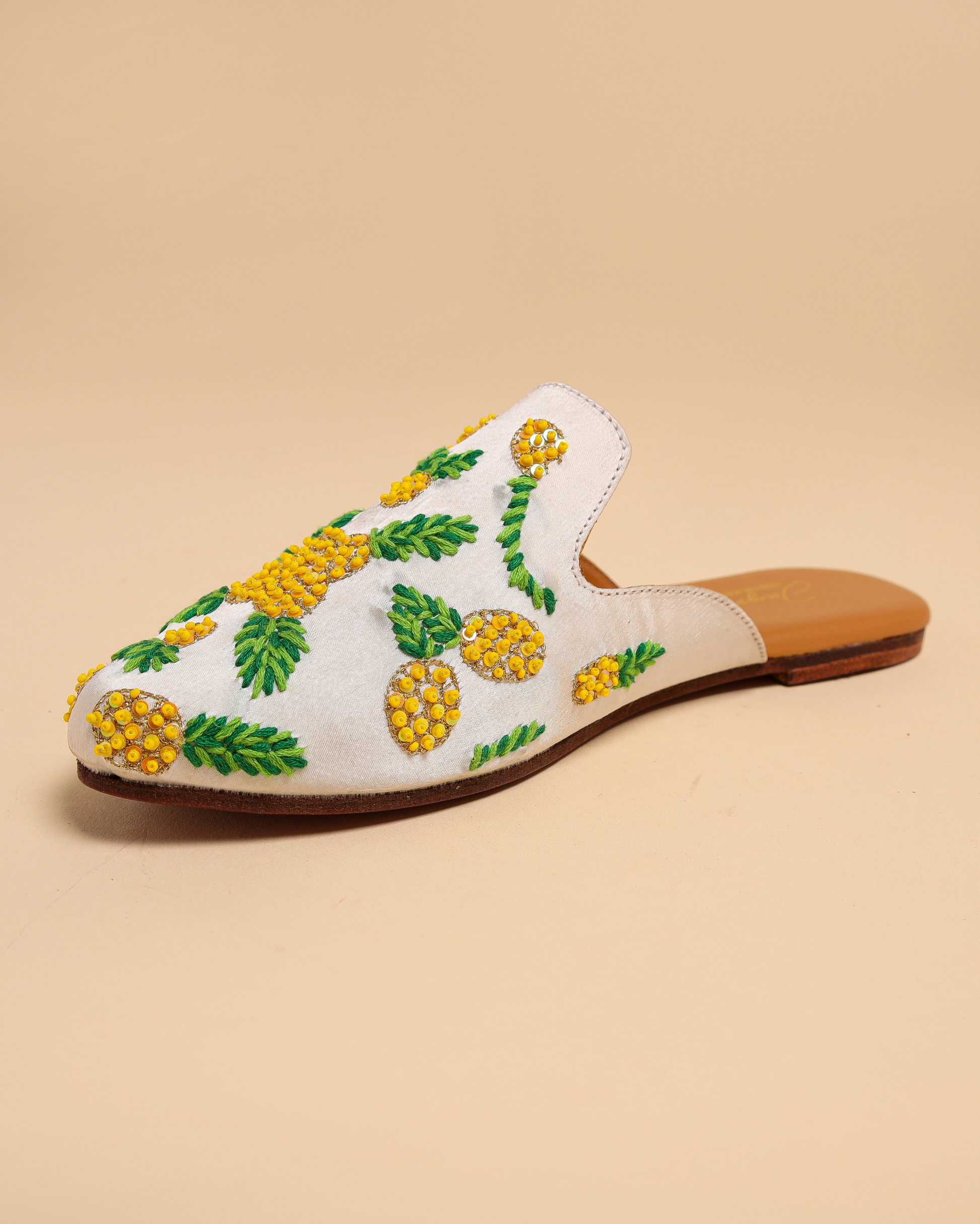 Pineapple Slice Handcrafted Mules My Store