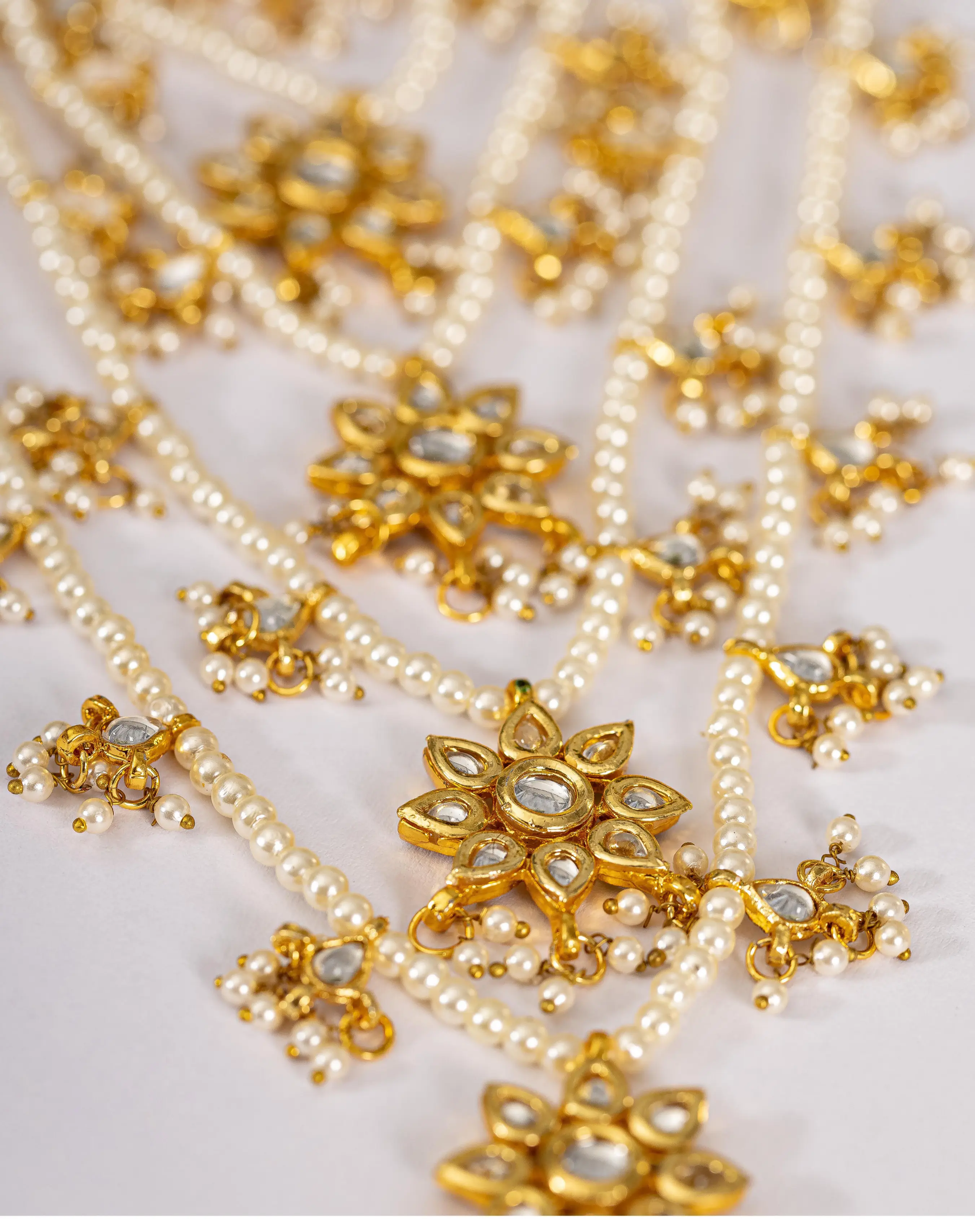 Pile Of Pearls Handcrafted Necklace My Store