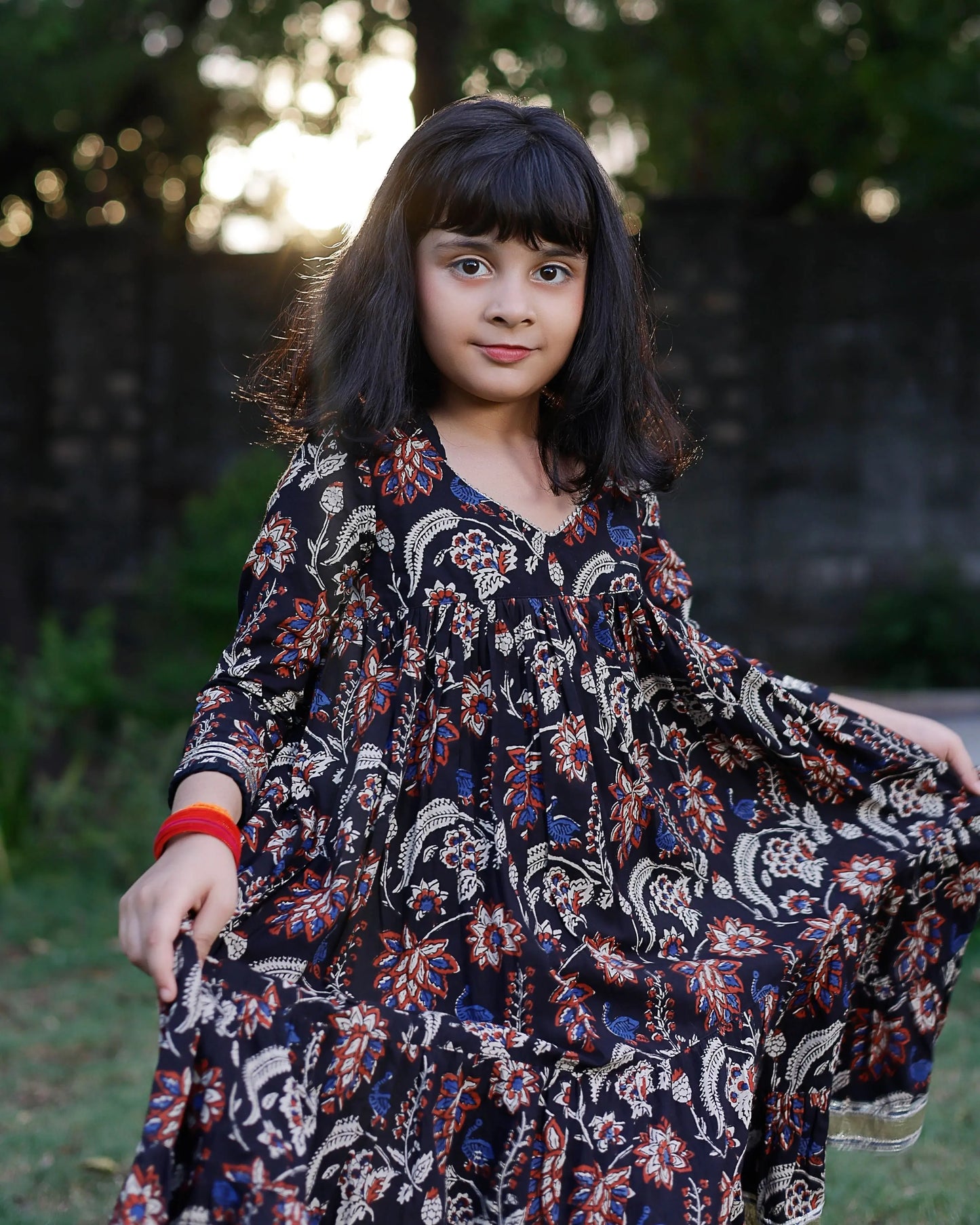 Nemo Handblock Tier Sharara Set My Store