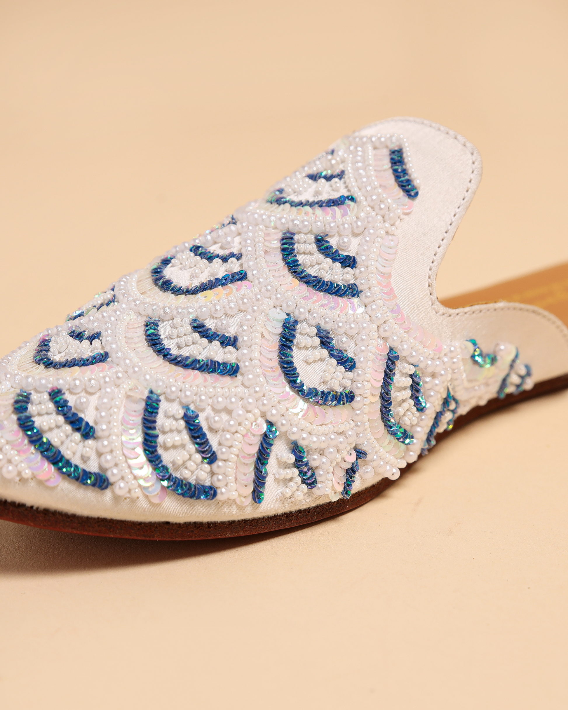 Blissful Blue Handcrafted Mules My Store