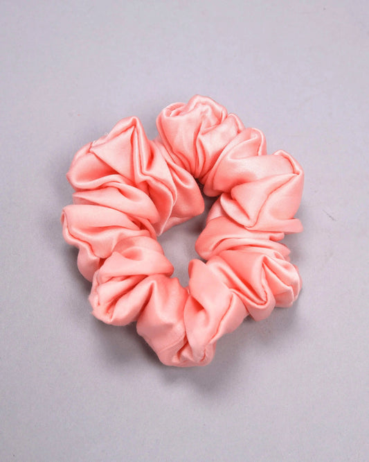 English Rose Satin Scrunchie My Store