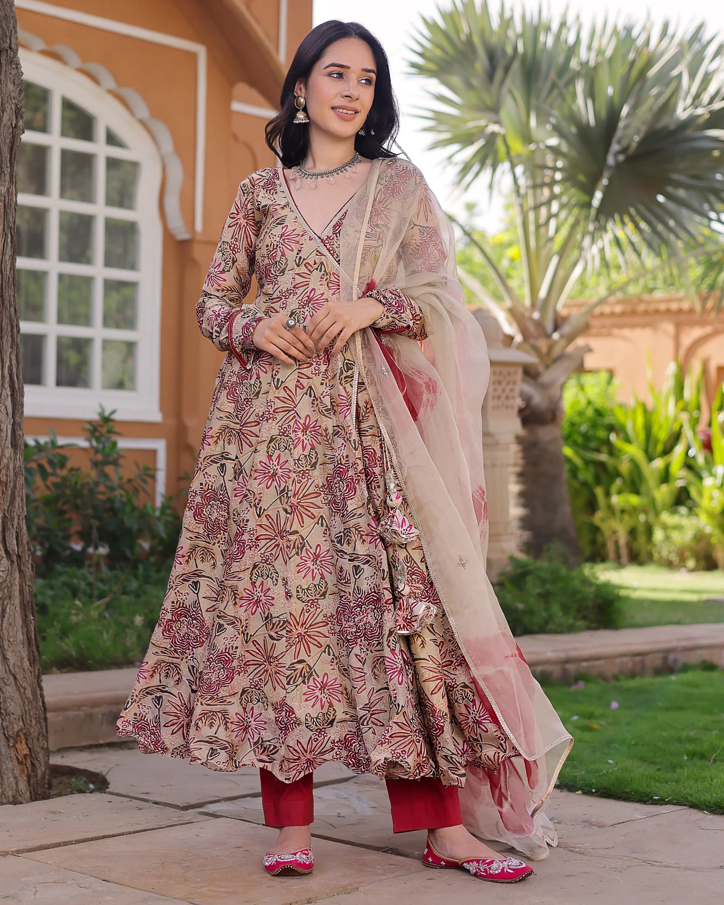 Revati Chanderi Suit Set My Store