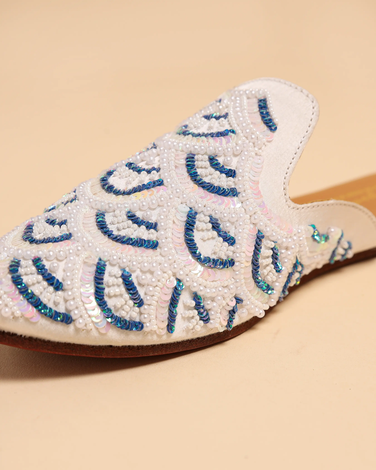 Blissful Blue Handcrafted Mules My Store
