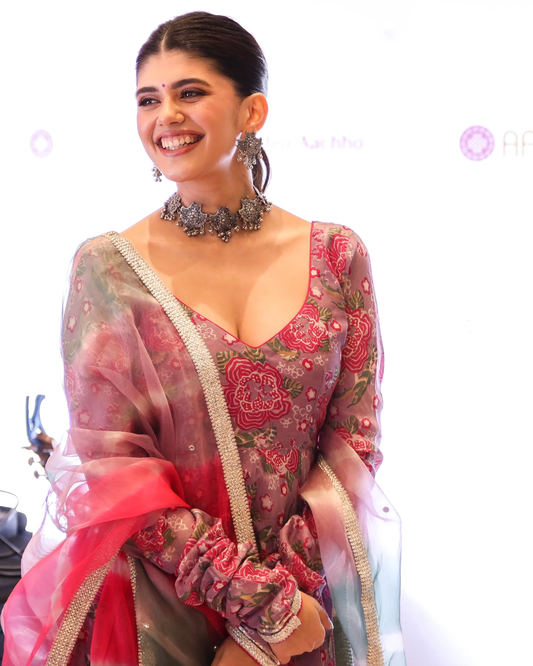 Candra Chanderi Sharara Set My Store