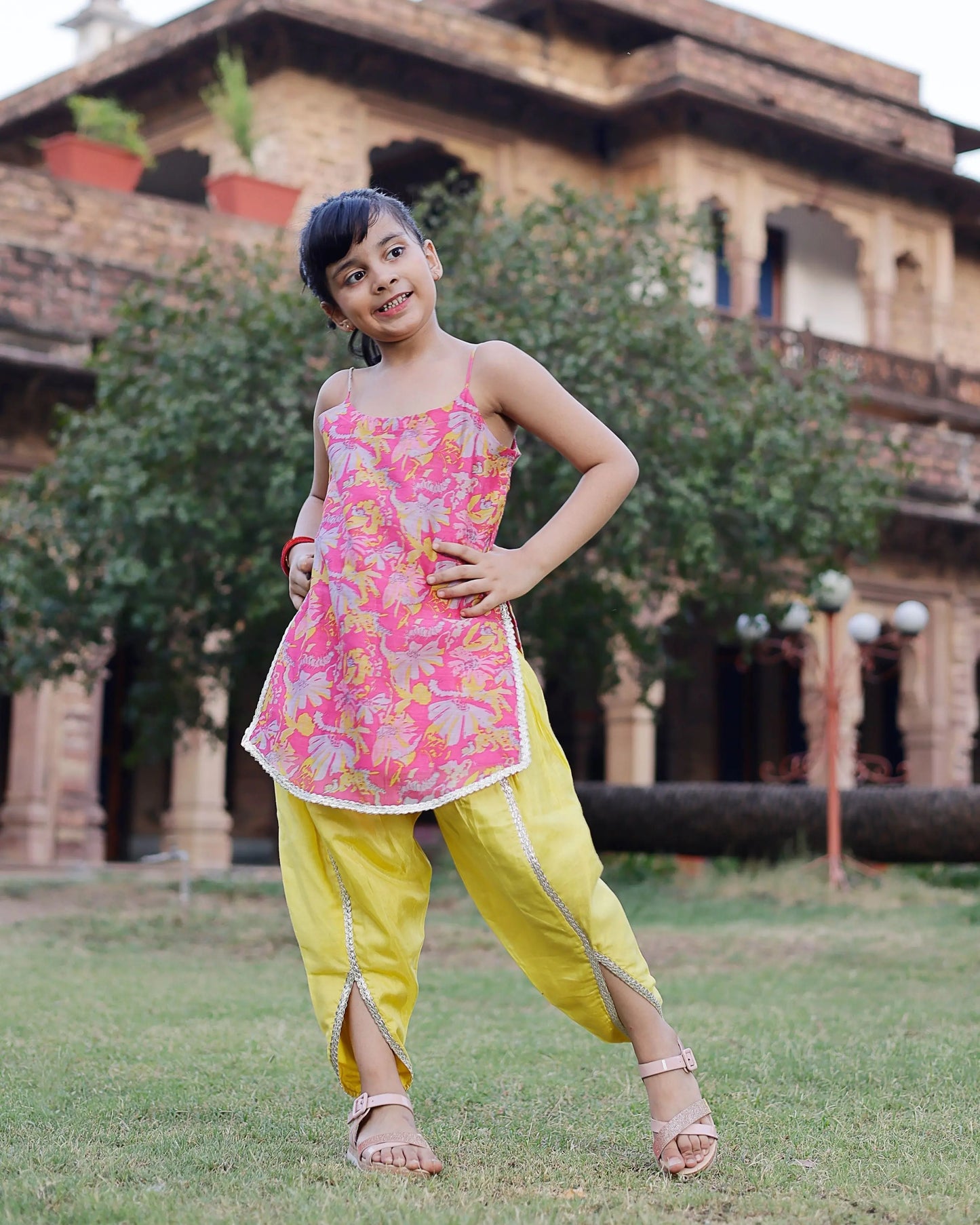 Mira Chanderi Kurta Set My Store