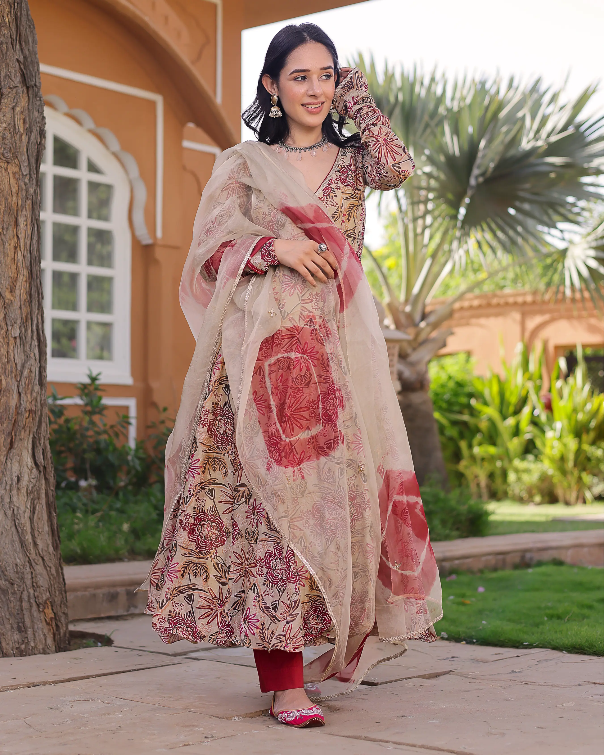 Revati Chanderi Suit Set My Store