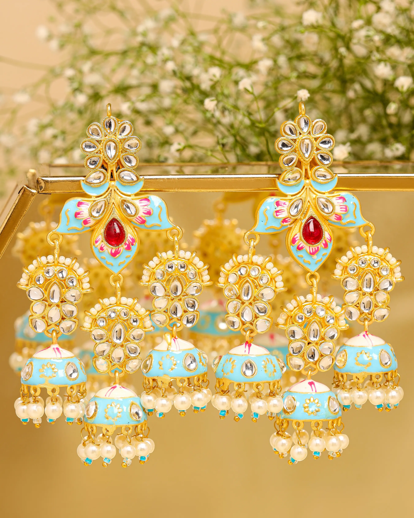 Crystal Seas Handcrafted Earrings My Store