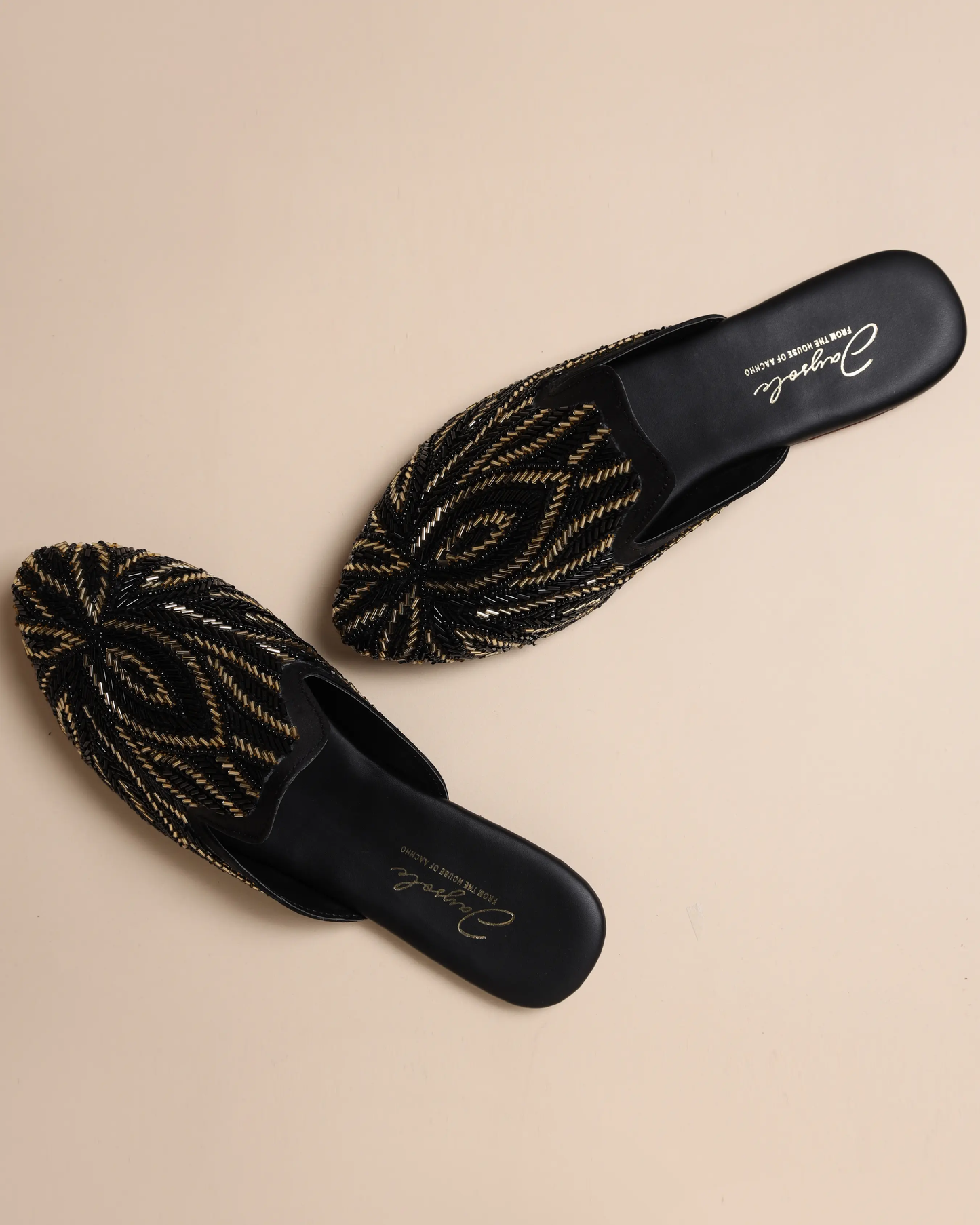 Apricot Illusion Handcrafted Mules My Store