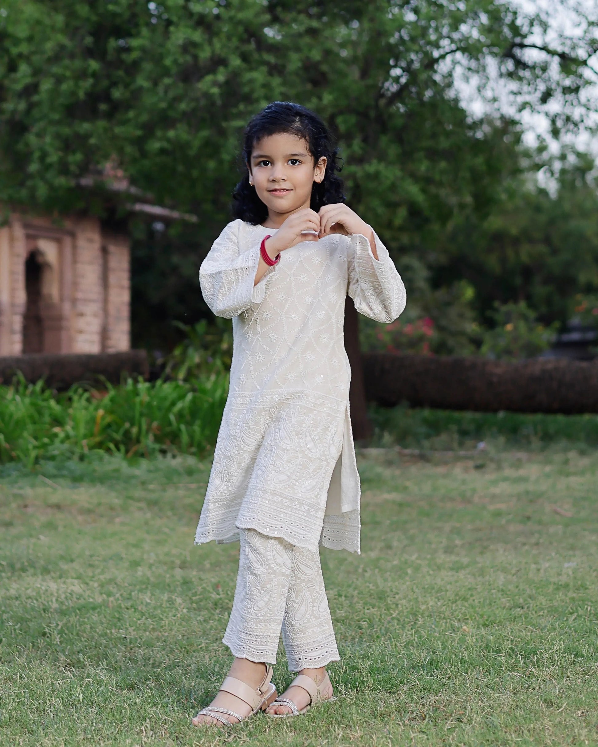 Umiko Embroidered Cotton Kurta Set My Store