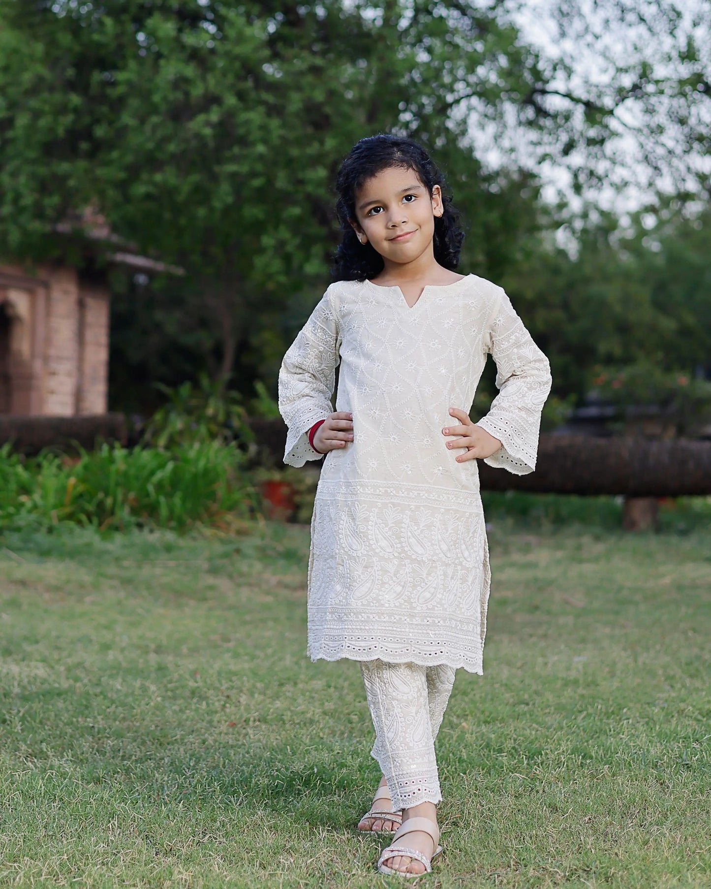 Umiko Embroidered Cotton Kurta Set My Store