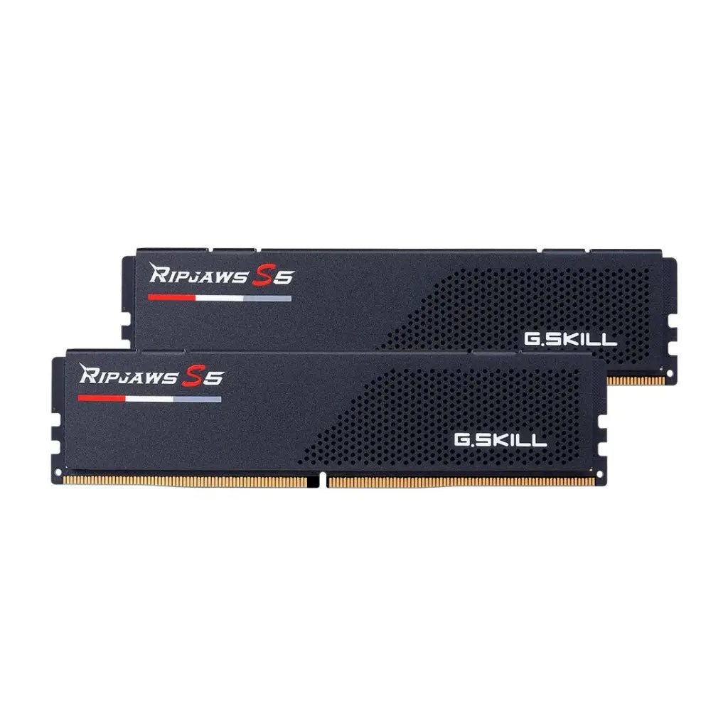 G.Skill Ripjaws S5 32GB (2x16GB) DDR5 RAM 6000MHz CL36 Desktop Memory - Black
