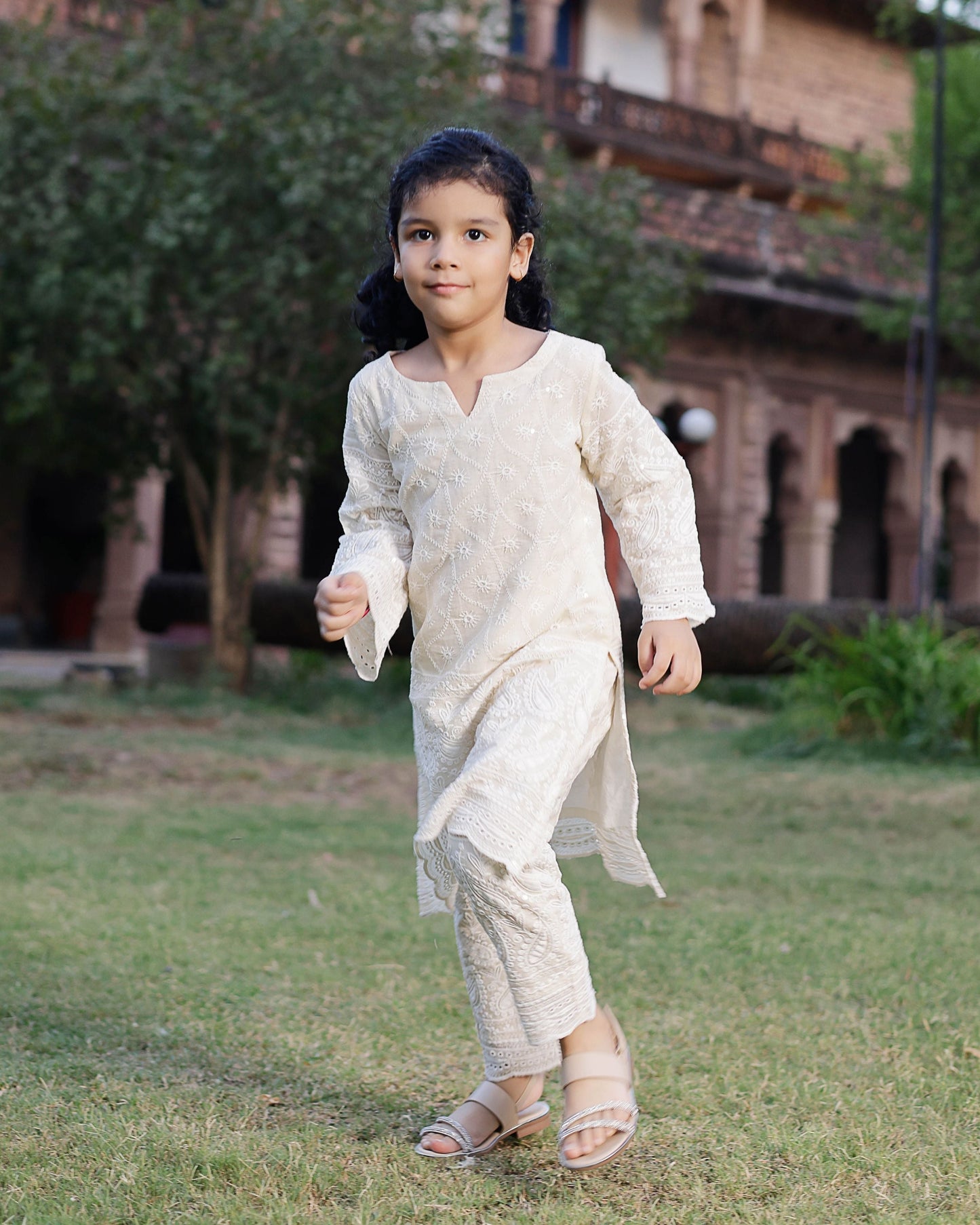 Umiko Embroidered Cotton Kurta Set My Store