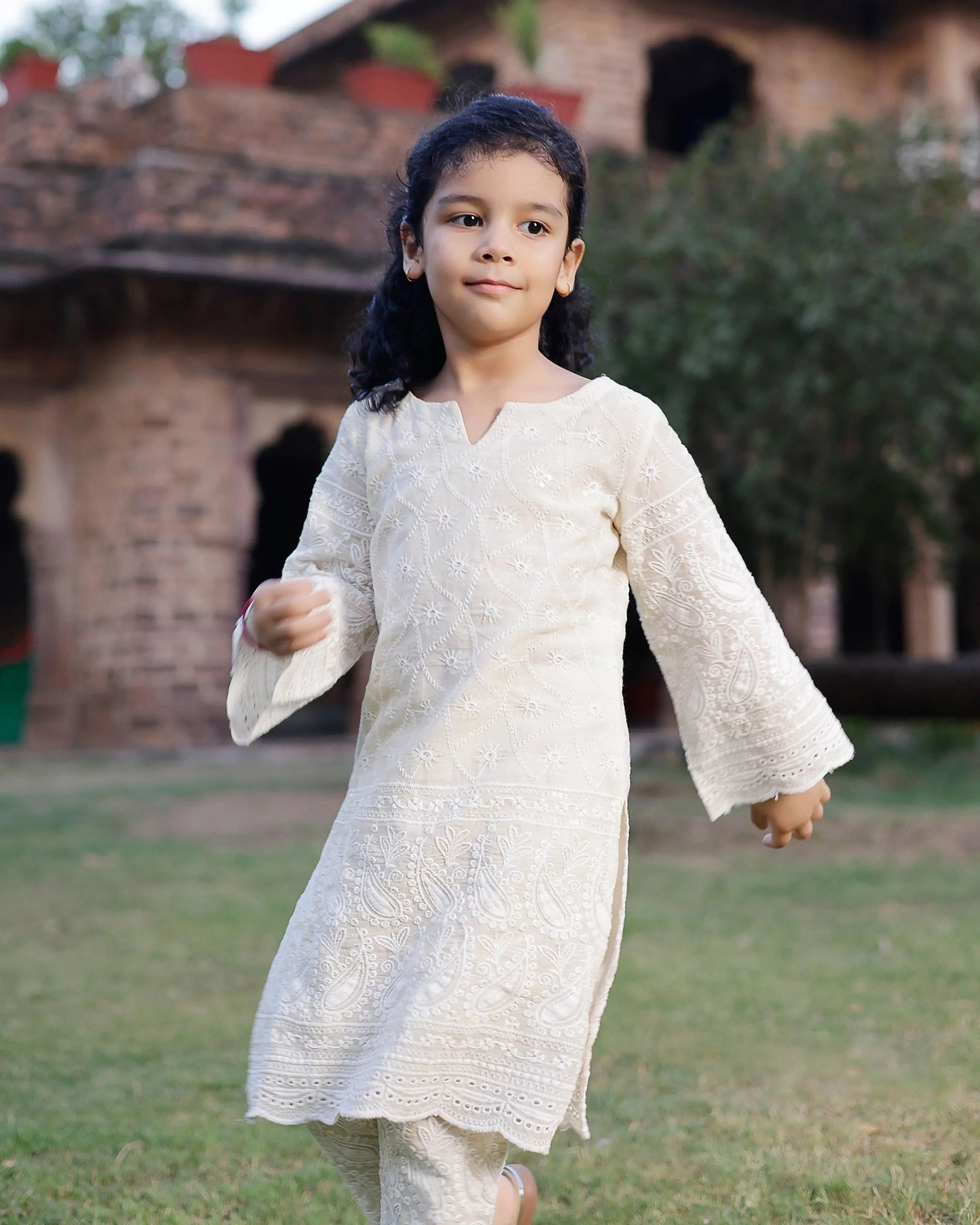 Umiko Embroidered Cotton Kurta Set My Store