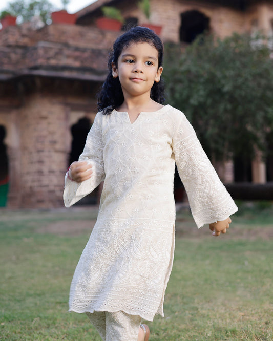 Umiko Embroidered Cotton Kurta Set My Store