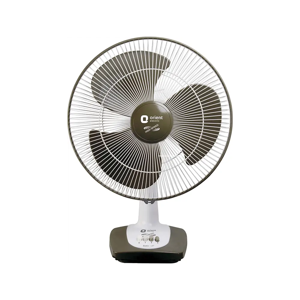 Orient Electric Table-27 400mm Table Fan Commander Grey My Store