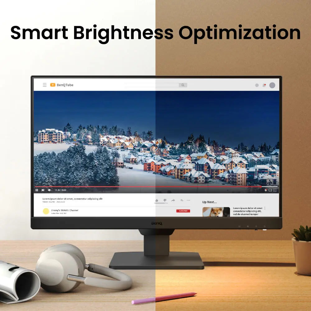 BenQ GW2490 23.8" 100Hz 1080P FHD 99% sRGB Eye Care Home Office Monitor with Speakers My Store