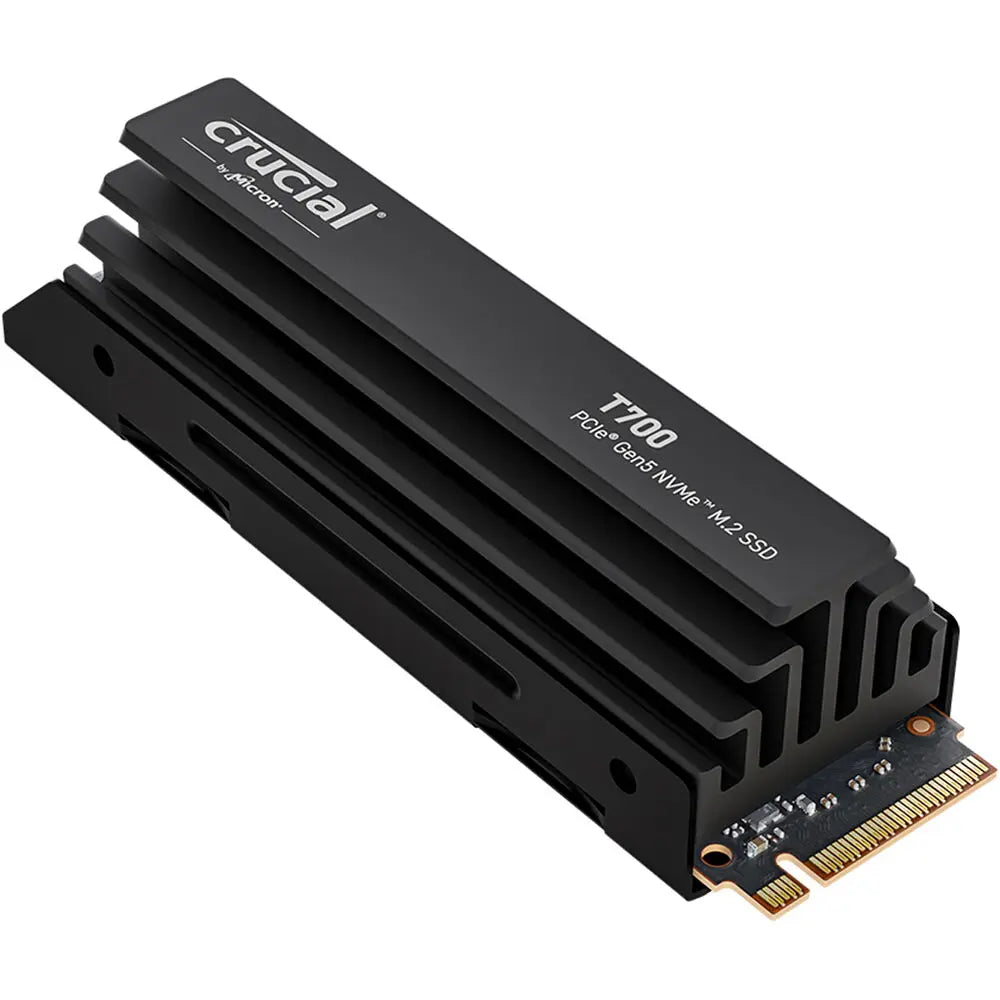 Crucial T700 2TB PCIe Gen5 NVMe M.2 Internal Solid State Drive With Heatsink My Store