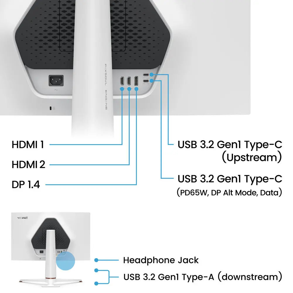 BenQ EX271Q 27” 180Hz 1440p 2K IPS Panel HDR10 AI Powered PixSoul Gaming Monitor My Store