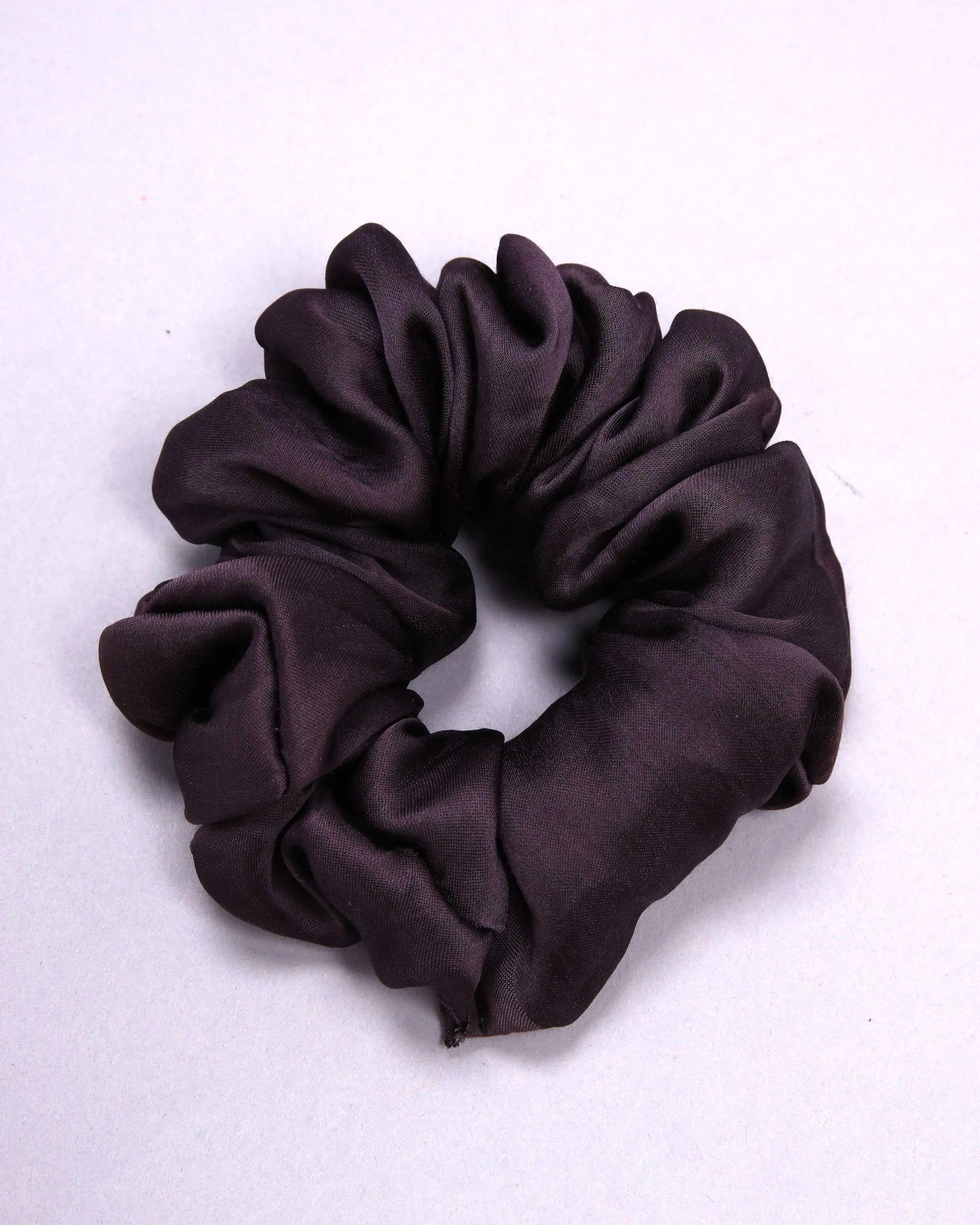 Black Beauty Satin Scrunchie My Store