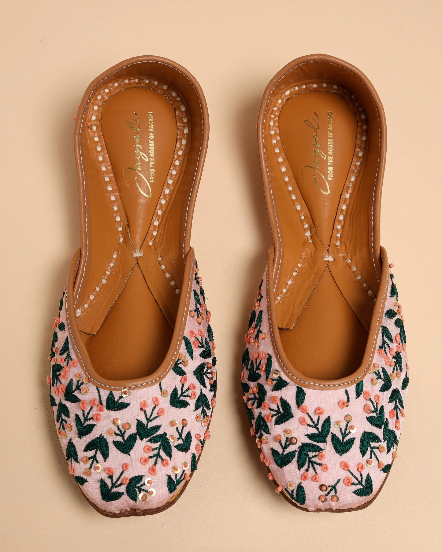 Green Petals Handcrafted Jutti My Store