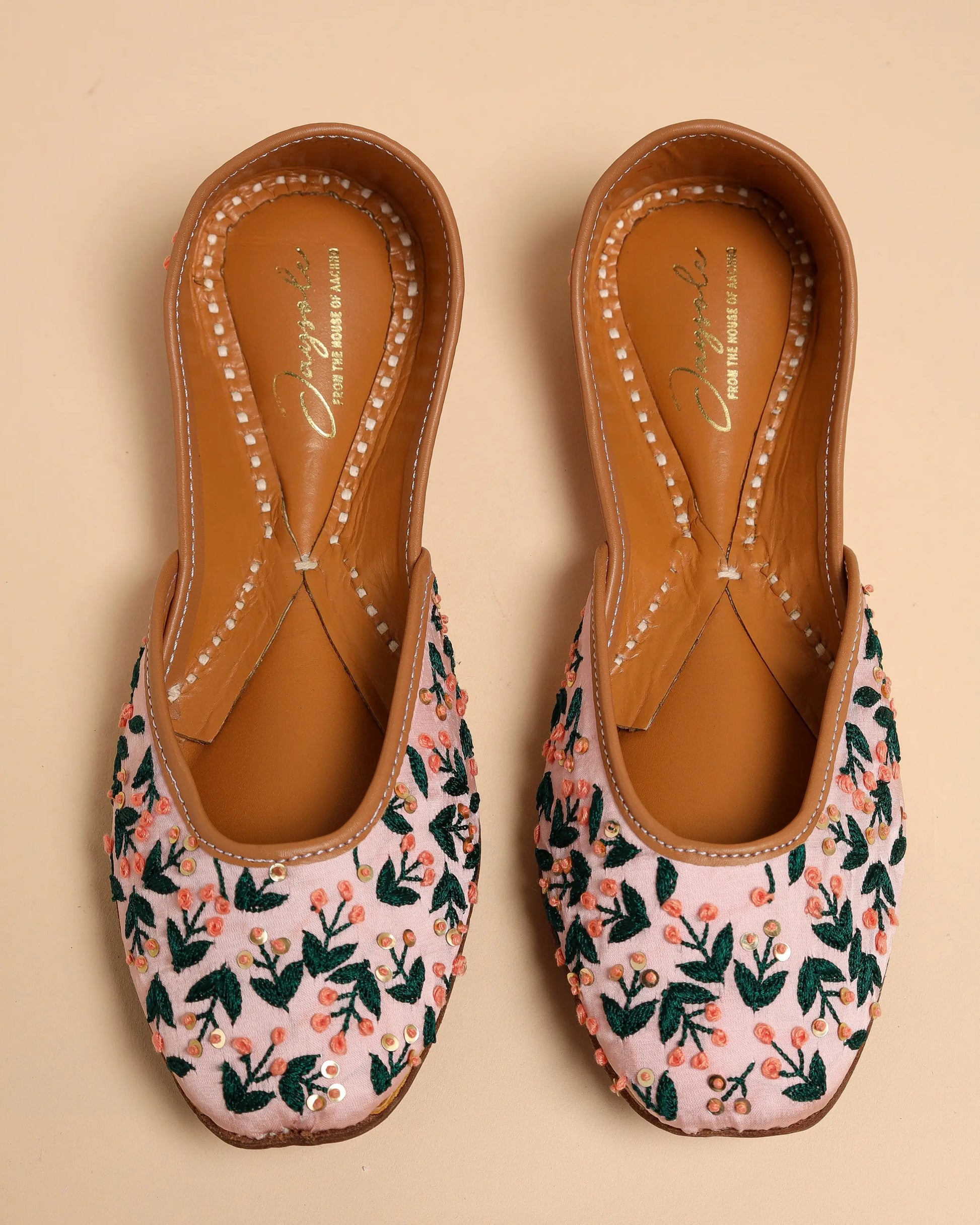 Green Petals Handcrafted Jutti My Store