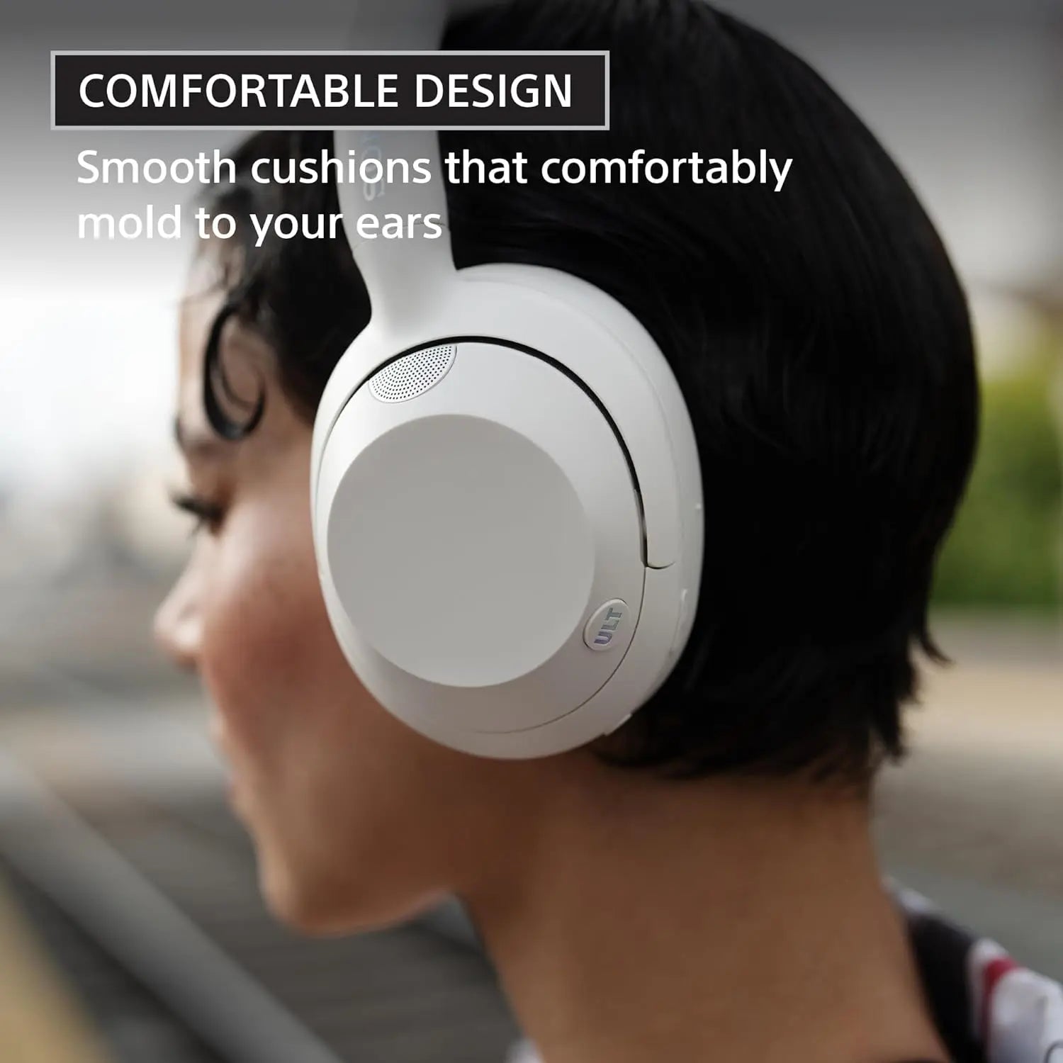 Sony ULT Wear Noise Cancellation Wireless Bluetooth Over Ear Headphones (DD-WHULT900N-BZIN) My Store