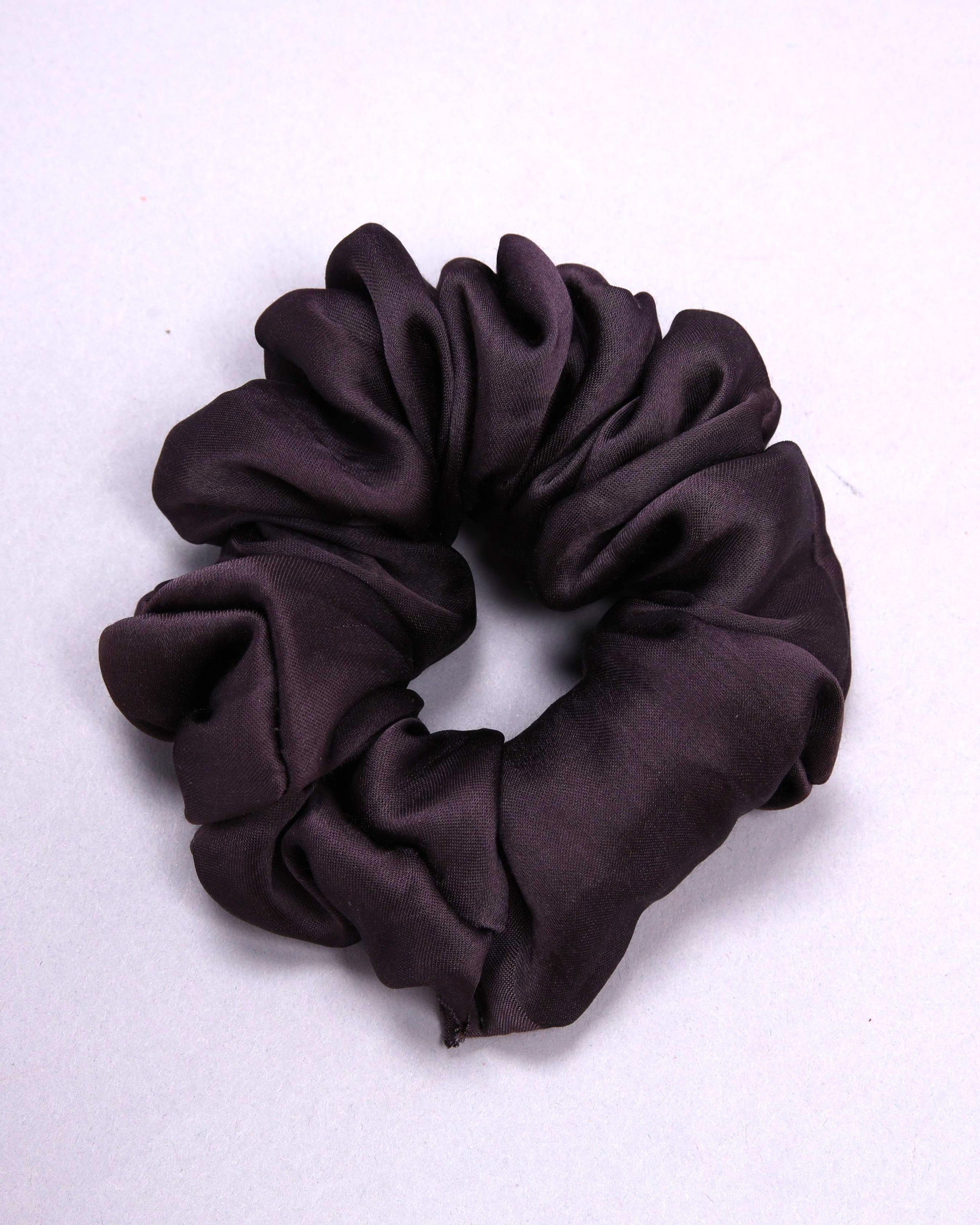Black Beauty Satin Scrunchie My Store