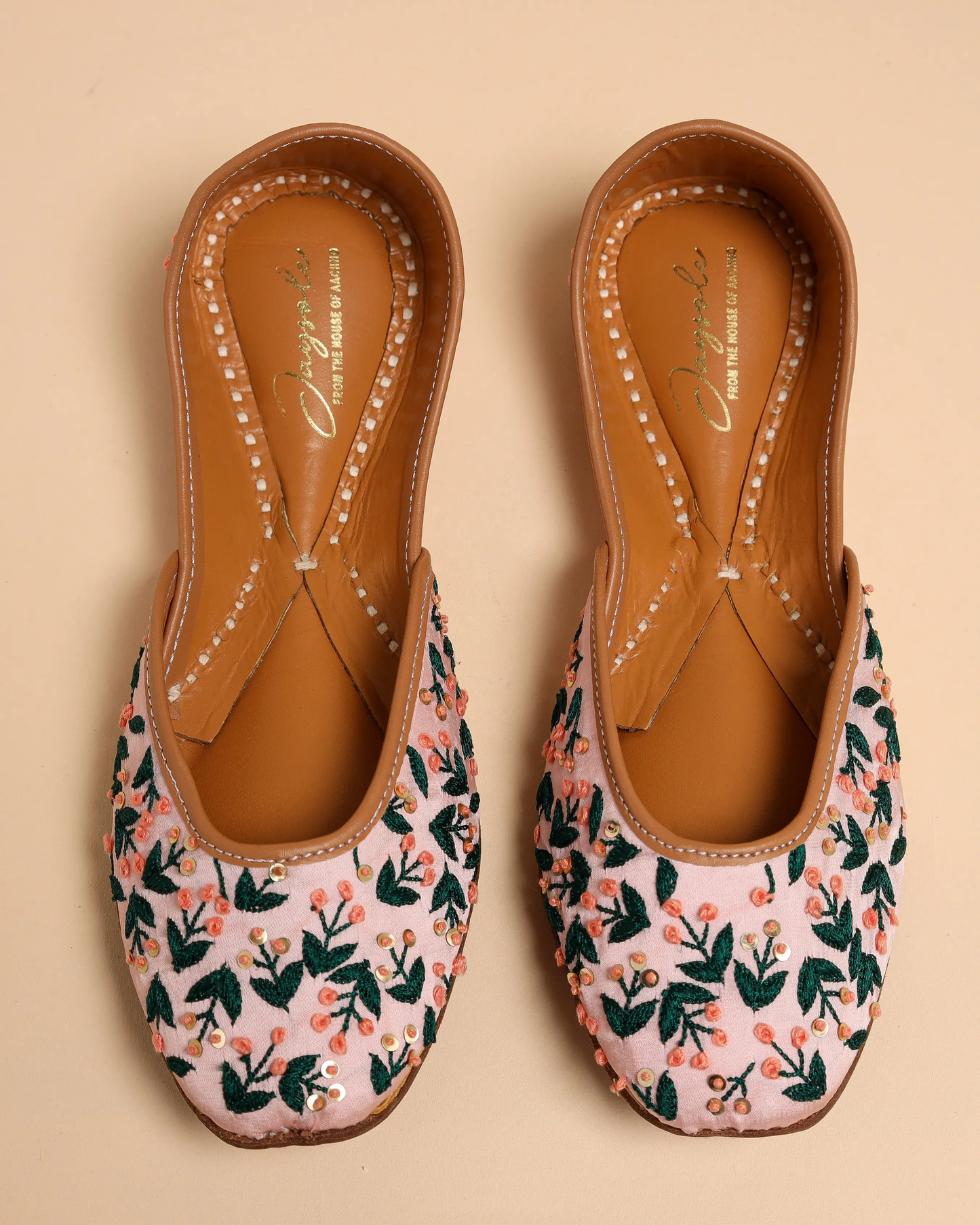 Green Petals Handcrafted Jutti My Store