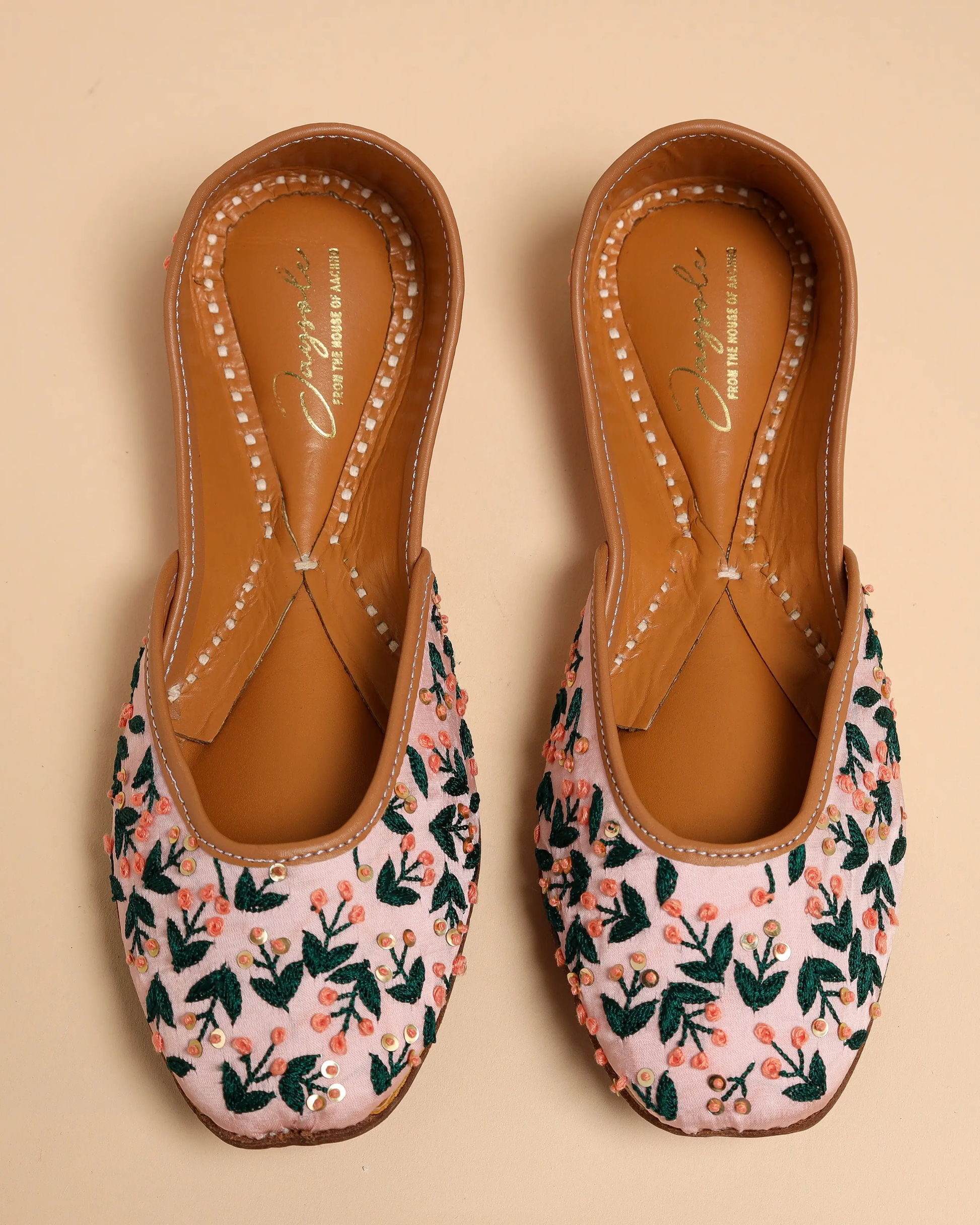 Green Petals Handcrafted Jutti My Store