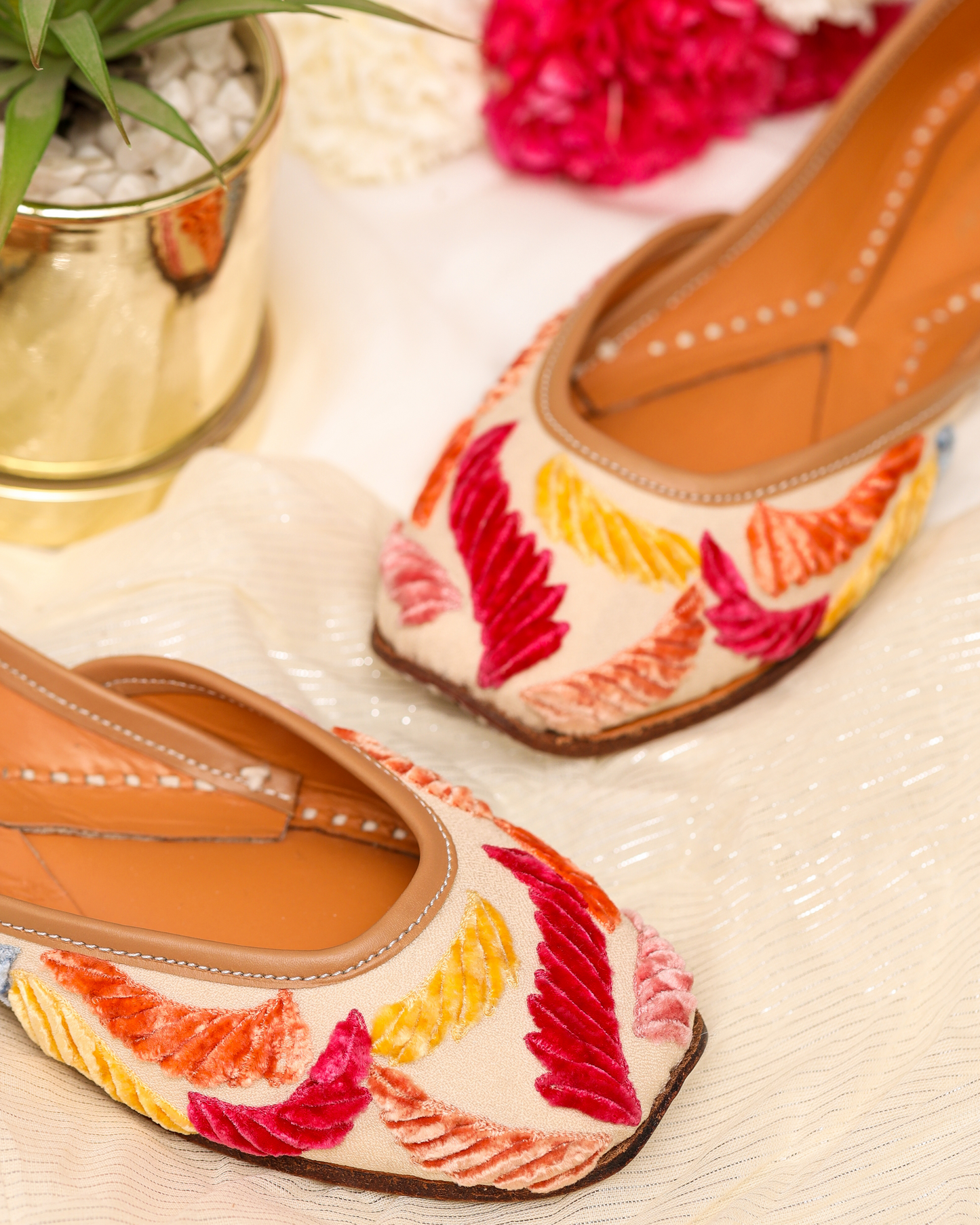 Silky Milky Handcrafted Jutti My Store