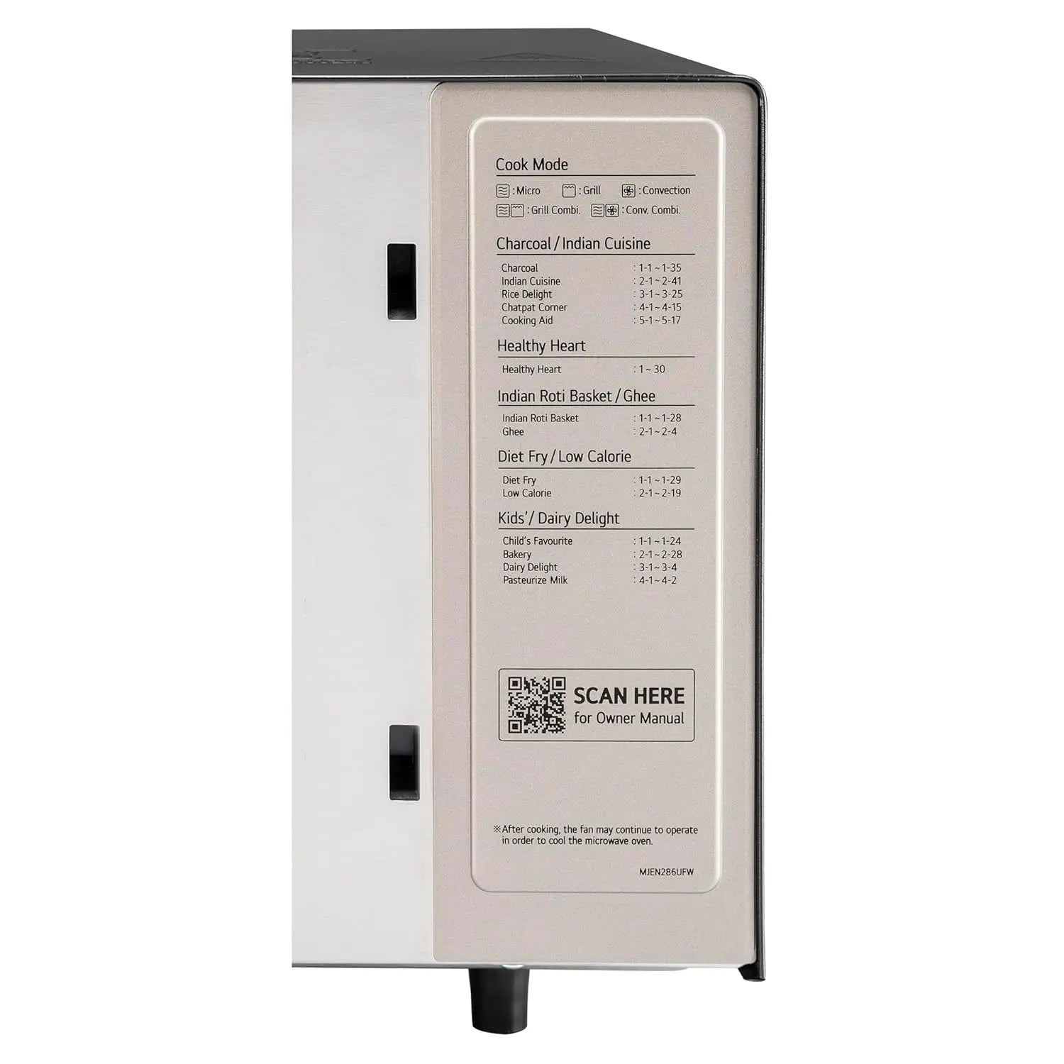 LG 28 L Wi-Fi Enabled Charcoal Convection Healthy Microwave Oven (MJEN286UFW.DBKQILN) My Store