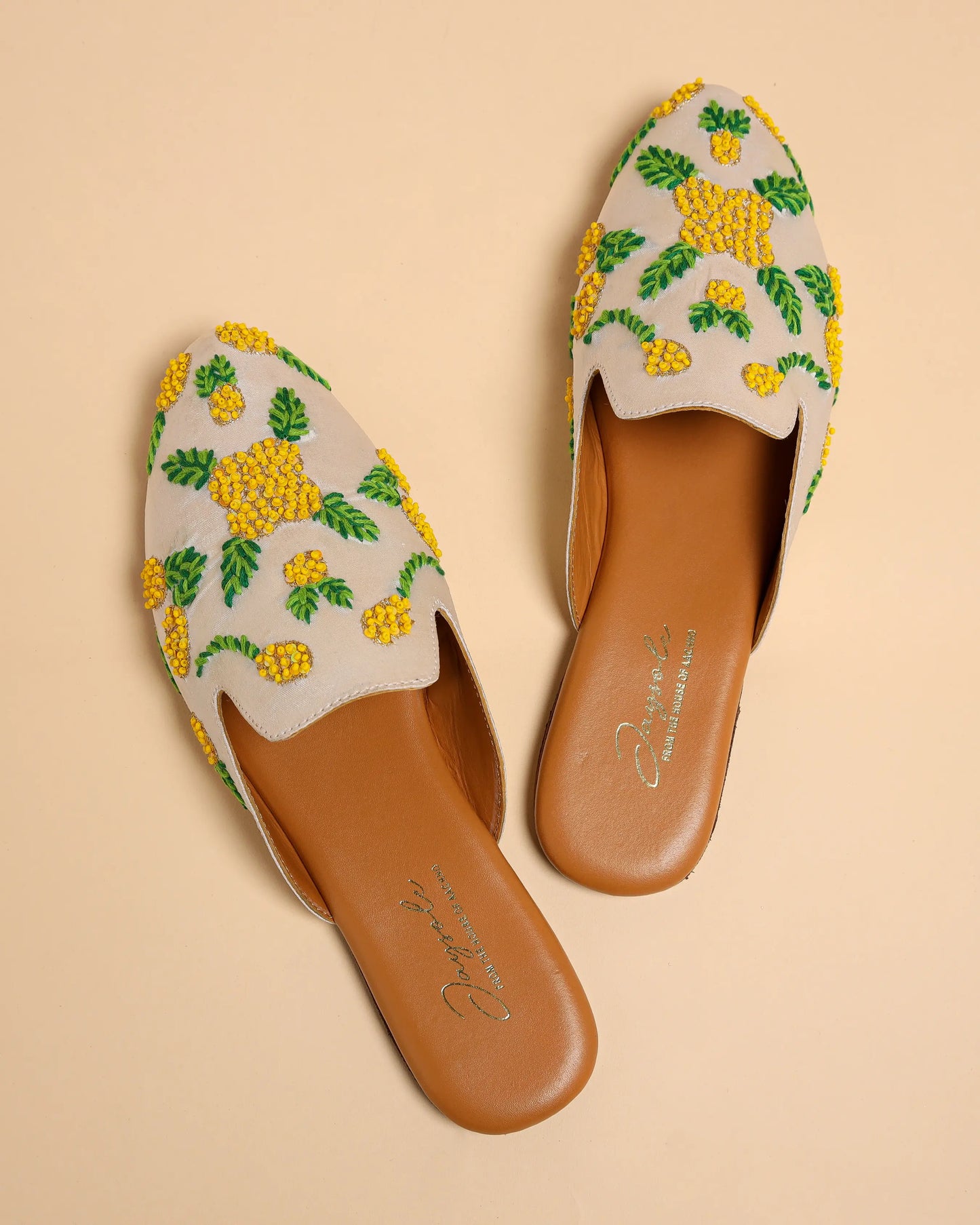 Pineapple Slice Handcrafted Mules My Store